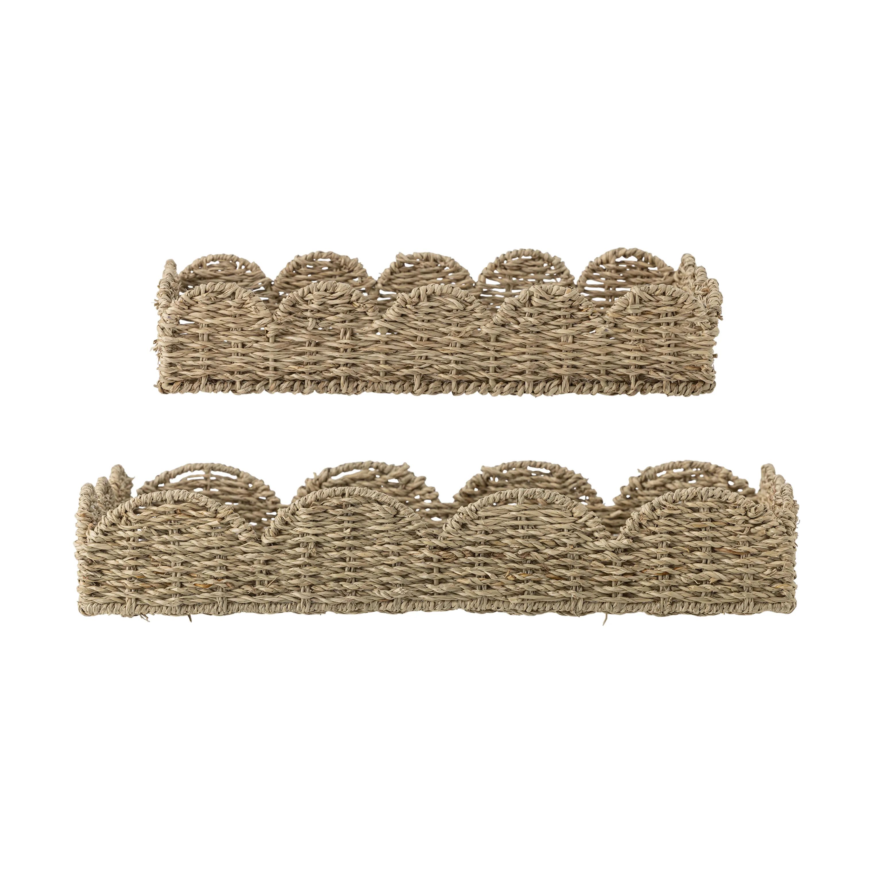 Bloomingville Bakker Brea Serveringsbakke - 2 stk. i Natur, 1