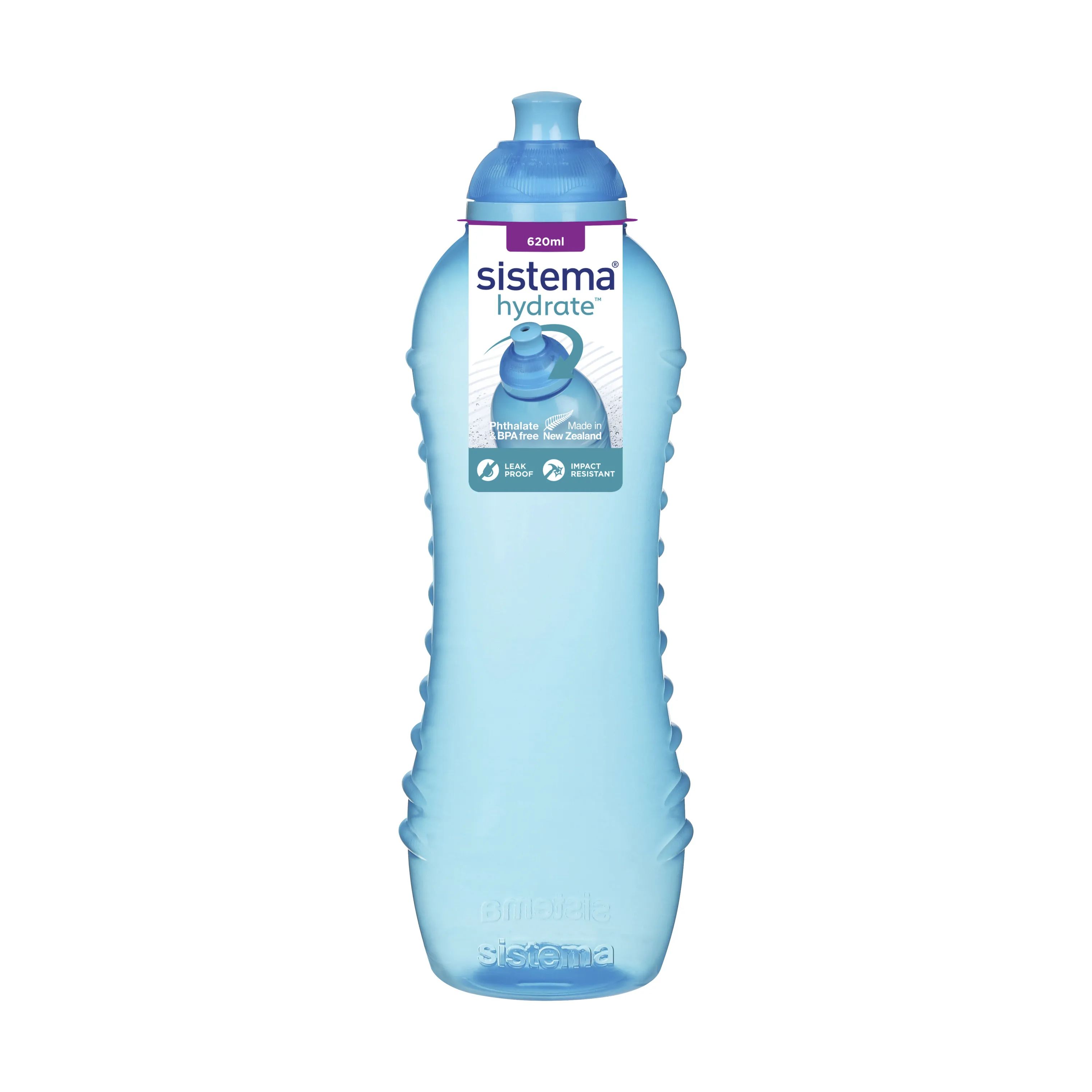 Sistema Drikkedunke Twist 'n' Sip Drikkeflaske i Blue, 620 ml, 1