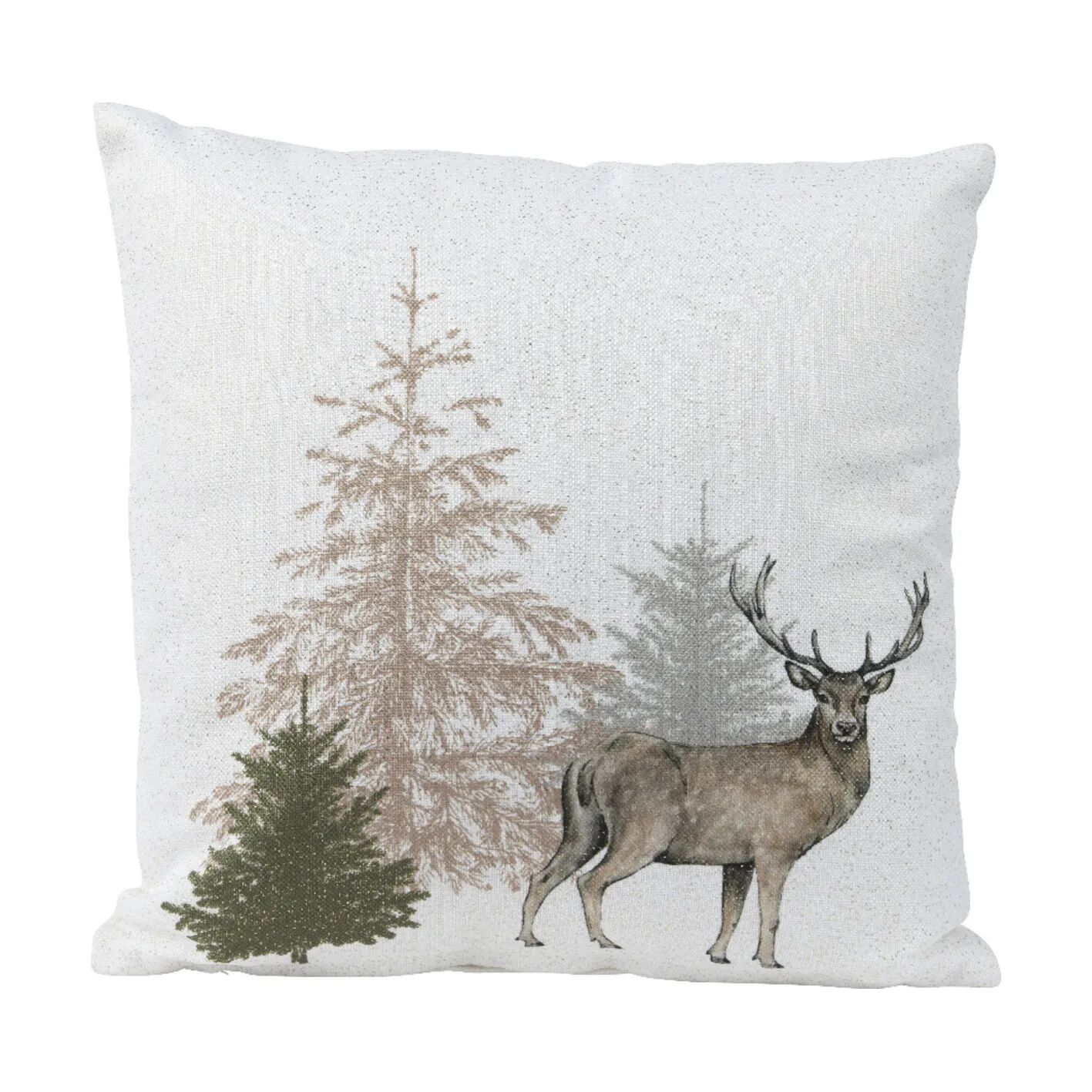 Casa Christmas Pyntepuder Pyntepude i Brun/hvid, 1