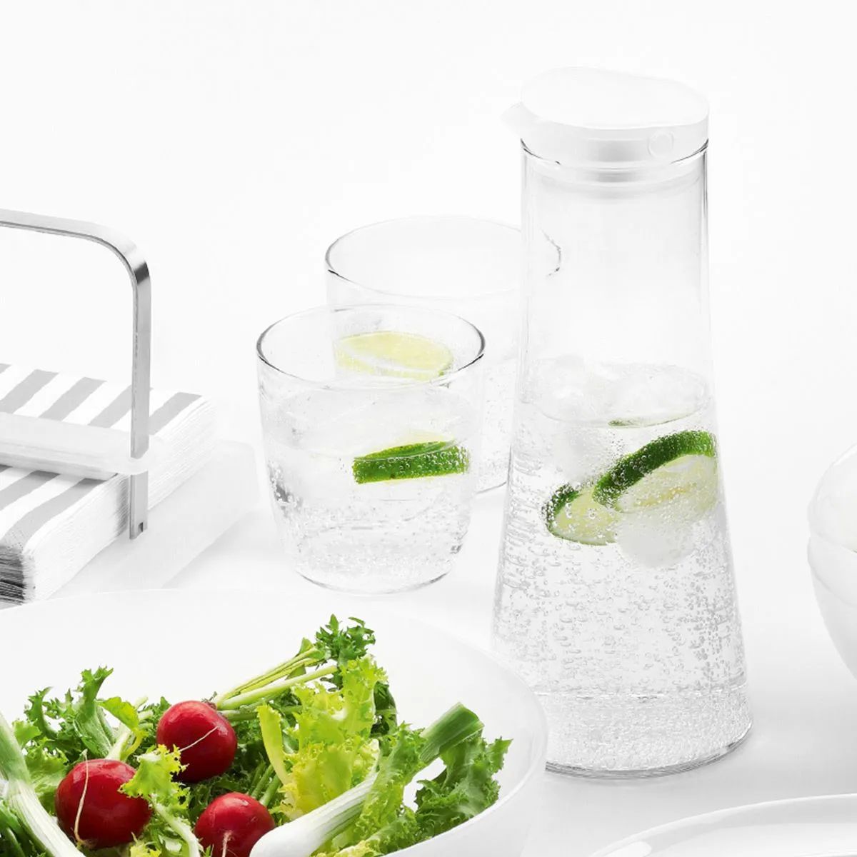 Bodum Vandglas Kvadrant Vandglas - 4 stk. i Klar, 35 cl, 2