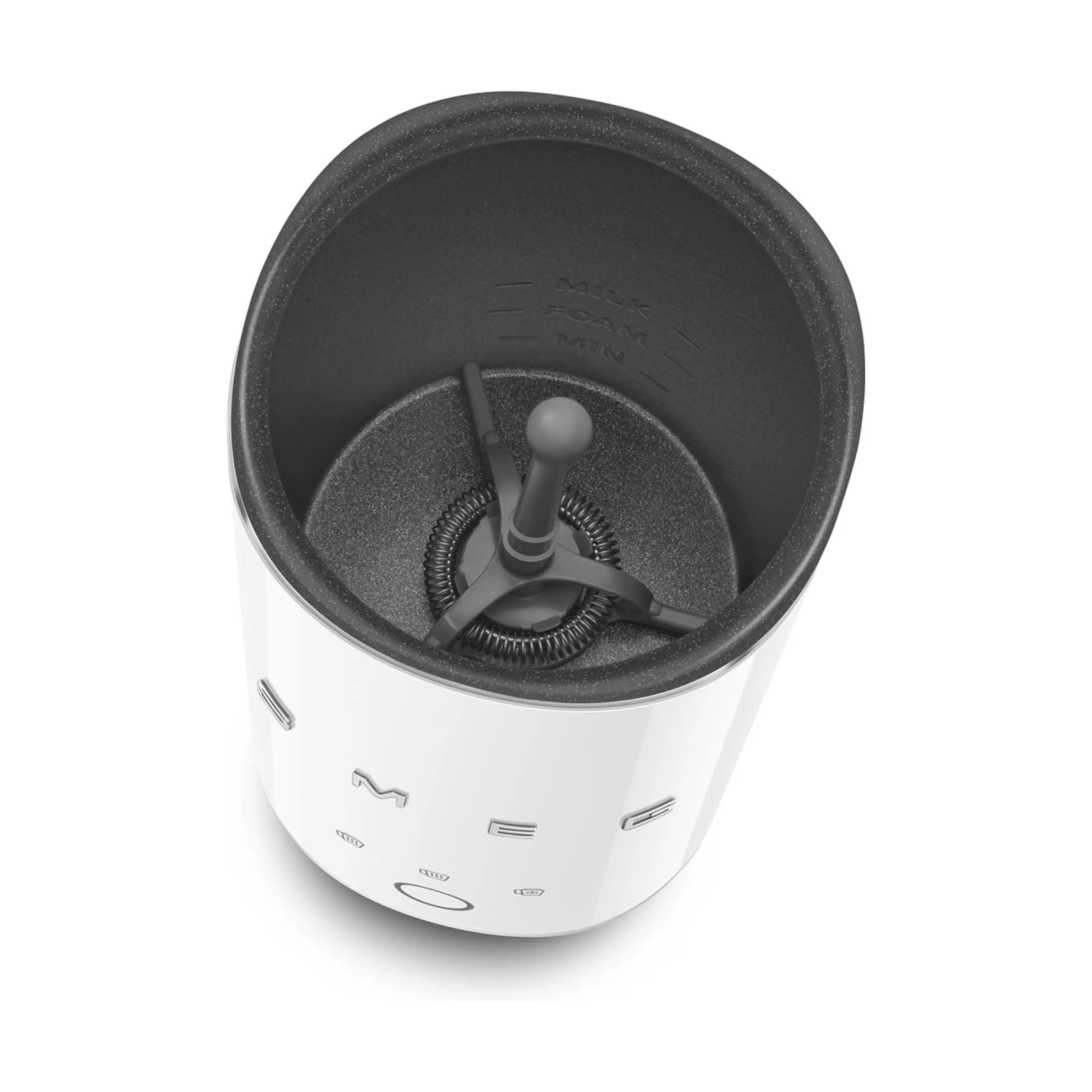 Smeg Mælkeskummere 50's style Mini-Mælkeskummer i Hvid, 180 ml, 3