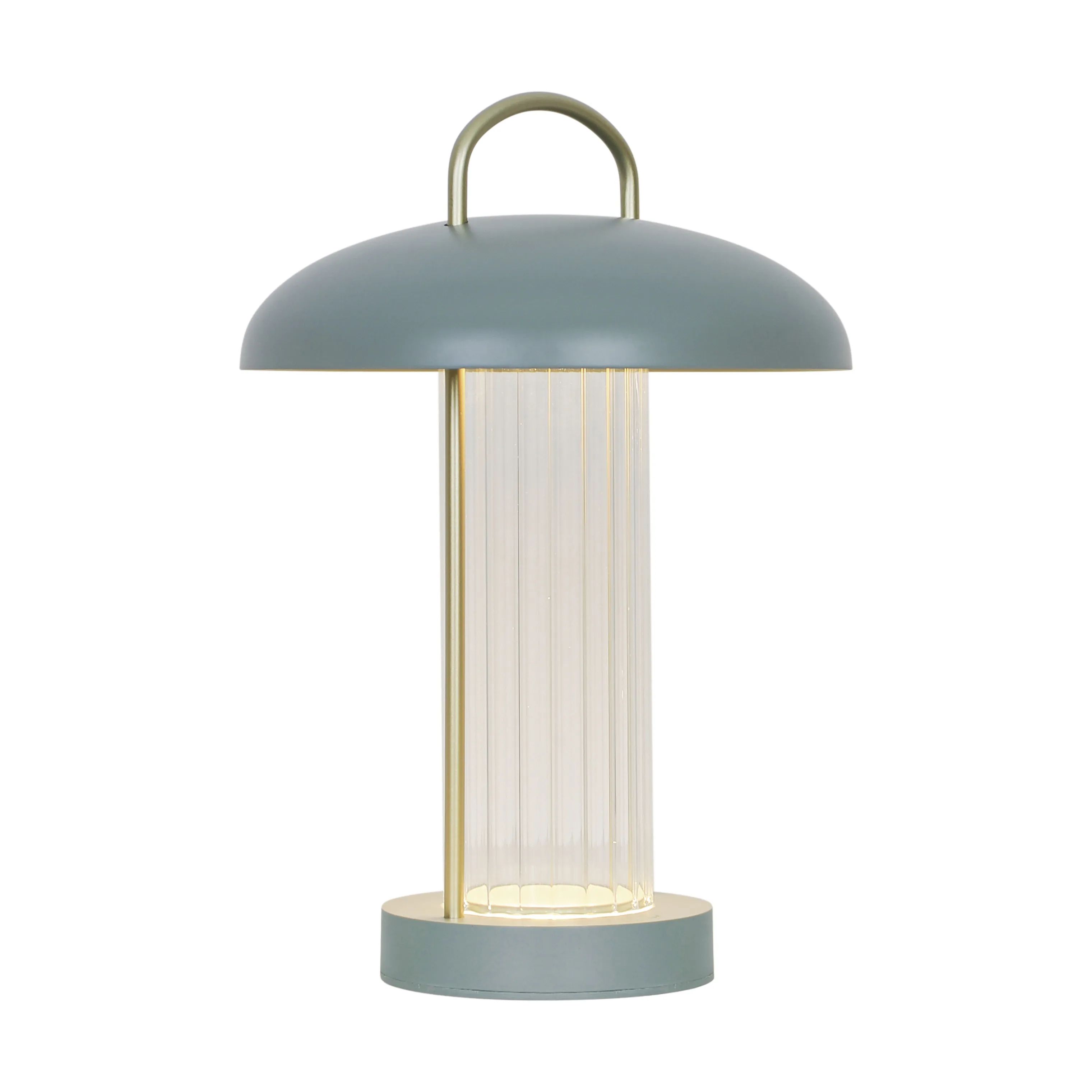 Nordlux Bordlamper Mirano LED Bordlampe i Støvet grøn / Guld, 1