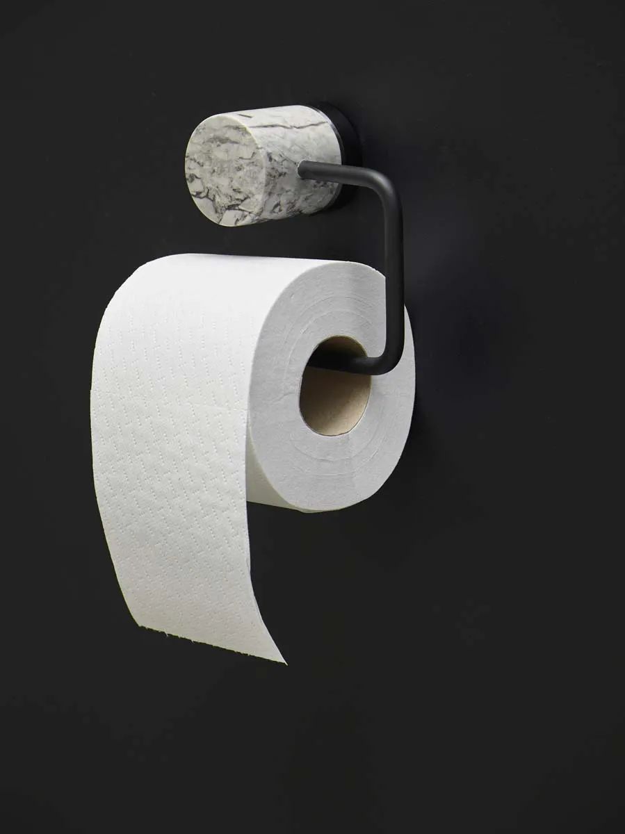 Aquanova Tilbehør til bad Nero Toiletpapirholder i Hvid, 2