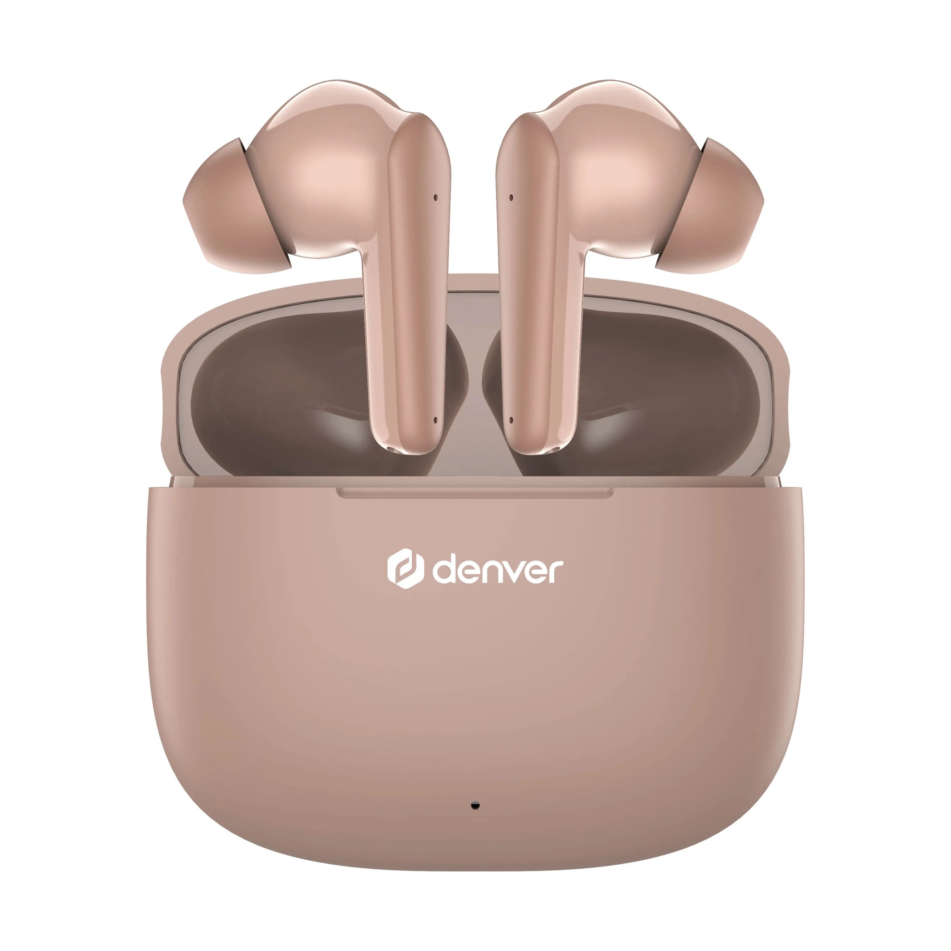 Denver Hovedtelefoner Bluetooth Øretelefoner TWE-48DR i Mørk rosa, 1