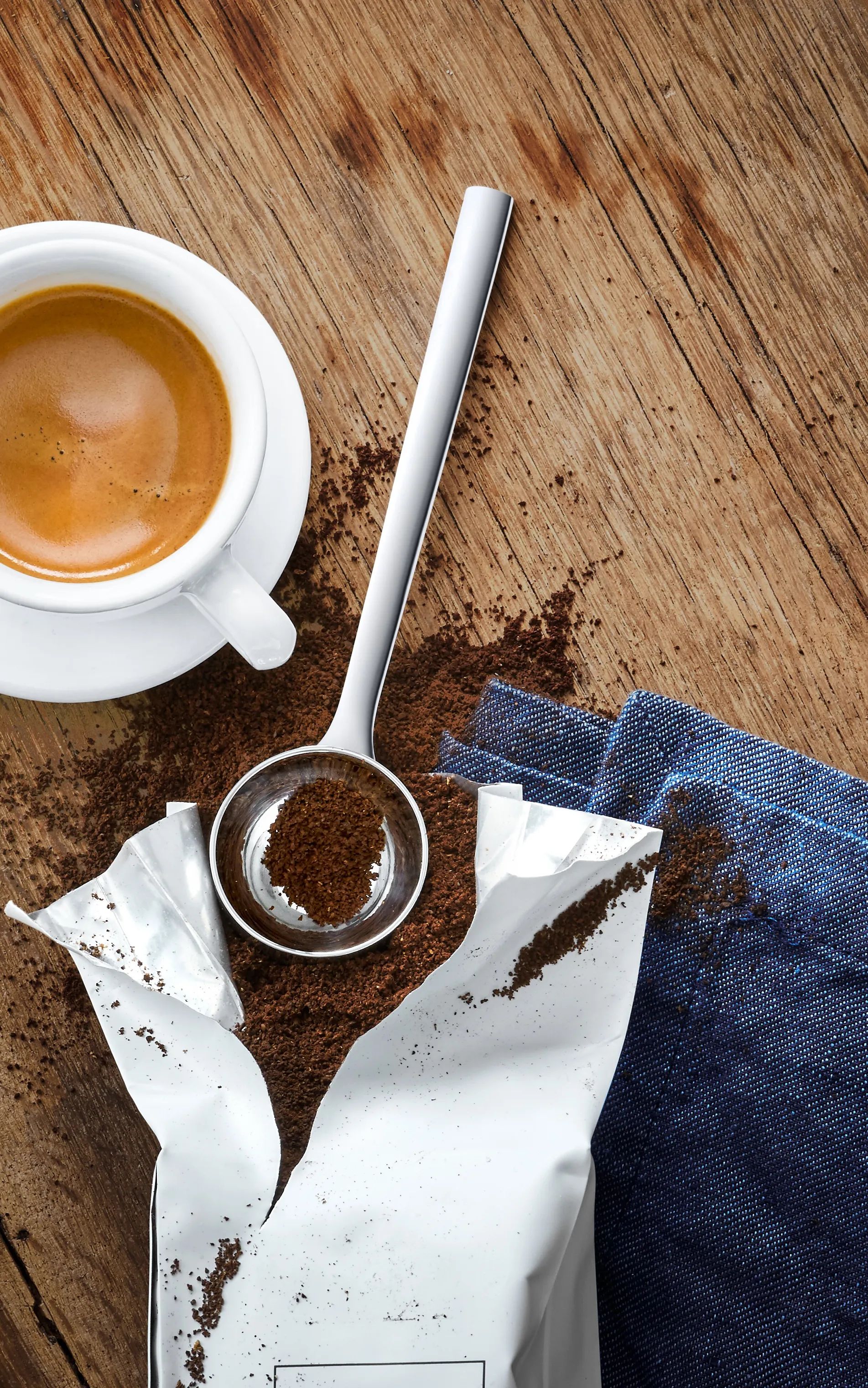 WMF Kaffe- og teskeer Nuova Kaffe Måleske i Sølvfarvet, 2