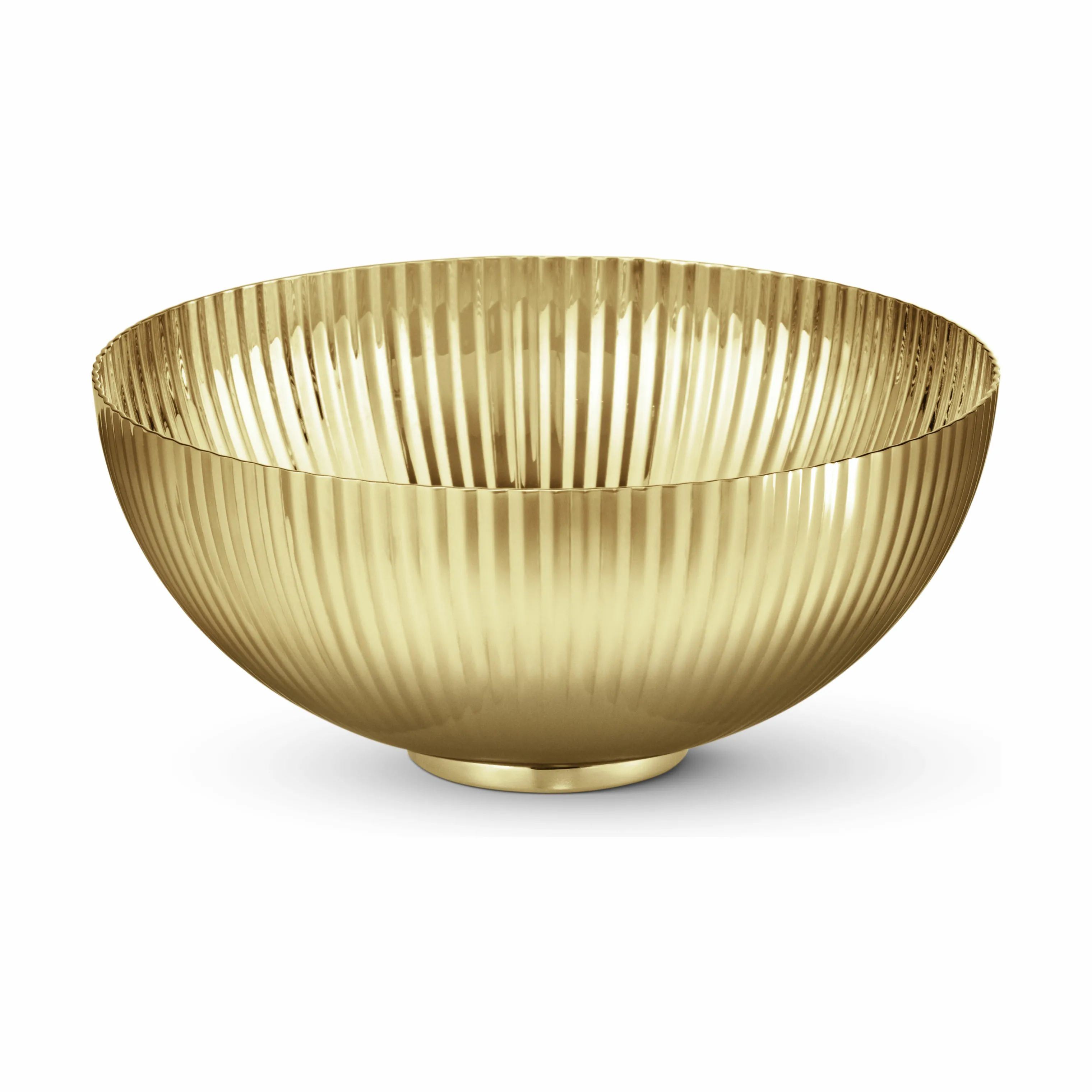 Georg Jensen Serveringsskåle Bernadotte Skål i Guldfarvet, 13 cm, 1