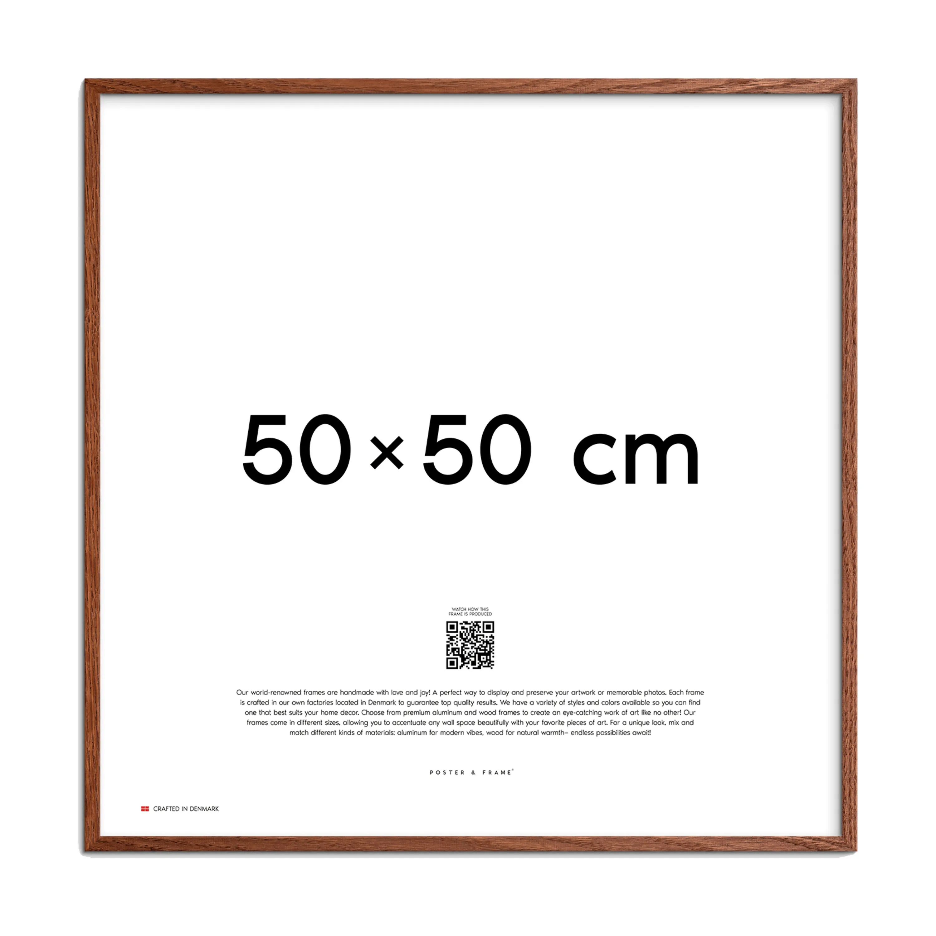 Poster&Frame Billedrammer Billedramme i Mørk egetræ, 1