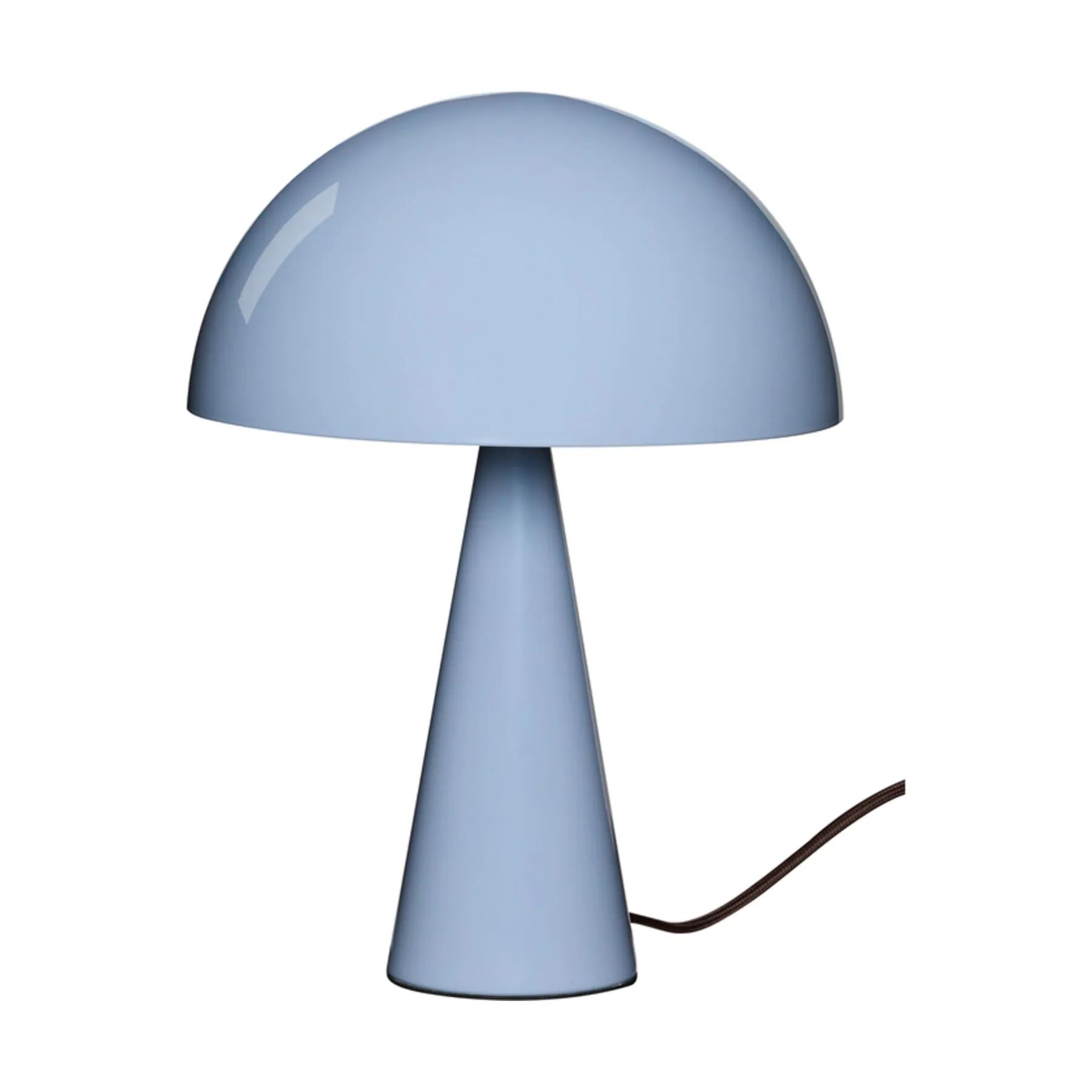 Hübsch Bordlamper Mush Bordlampe i Isblå, 34 cm, 1