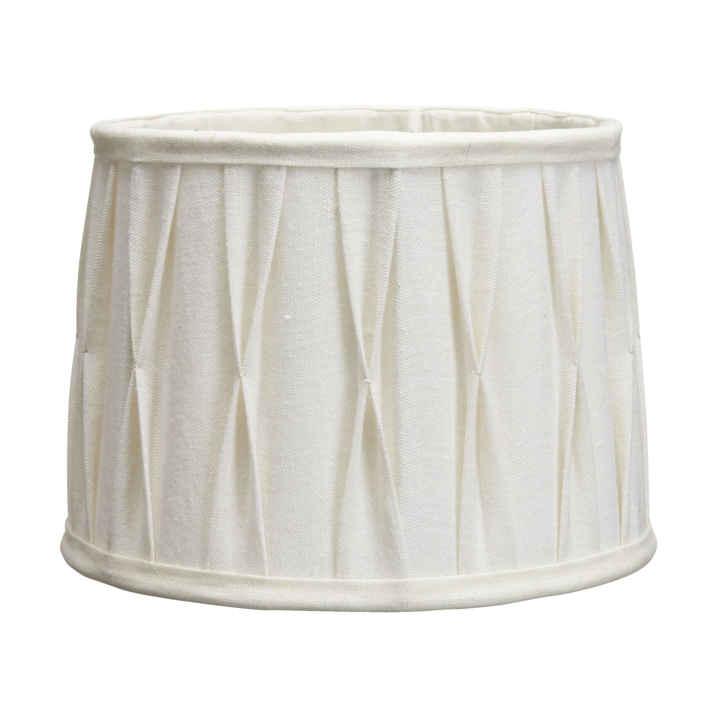 PR Home Lampeskærme Sofia Plissé Lampeskærm i Hvid, 25 cm, 1