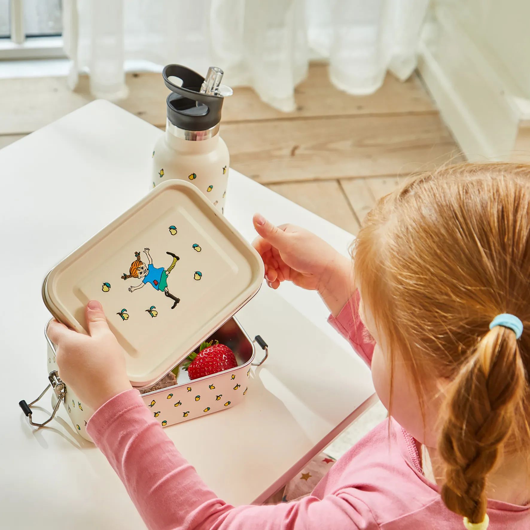 Barbo Toys Madkasser Madkasse - Pippi Langstrømpe i Beige, 3