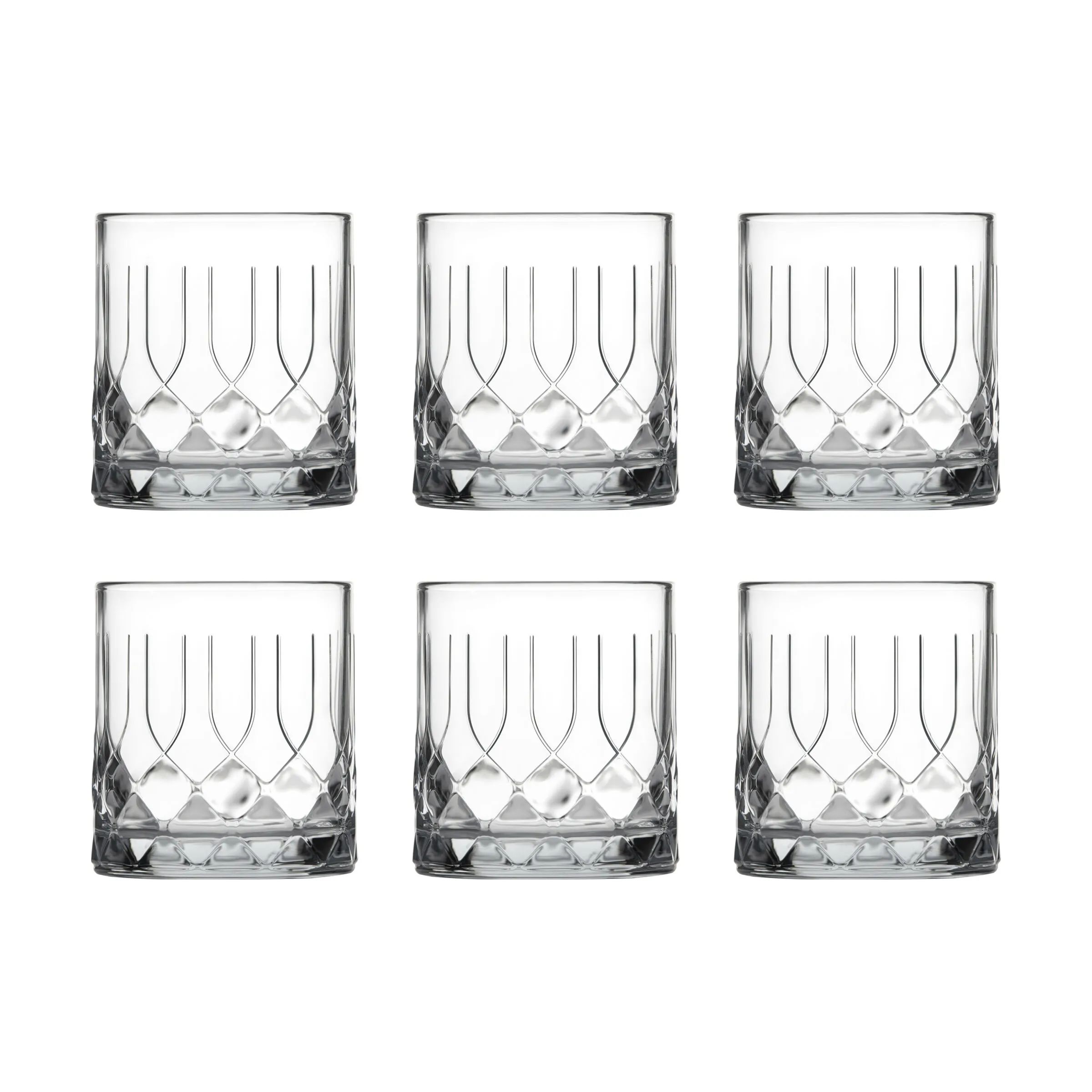 La Rochère Rom- og spiritusglas Chicago Whiskyglas - 6 stk. i Klar, 1