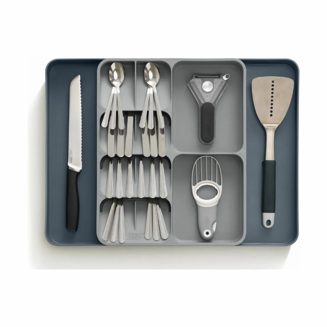 Joseph Joseph Bestikindsatser DrawerStore Bestikindsats i Grå, B31,5 x L39,5 cm, 3