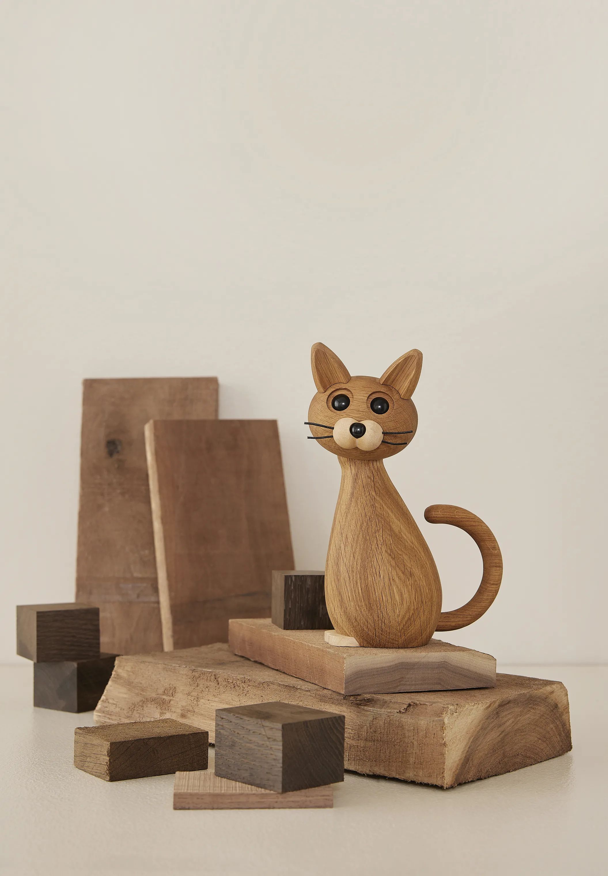 Spring Copenhagen Dyrefigurer Kat Brave i Natur, 2