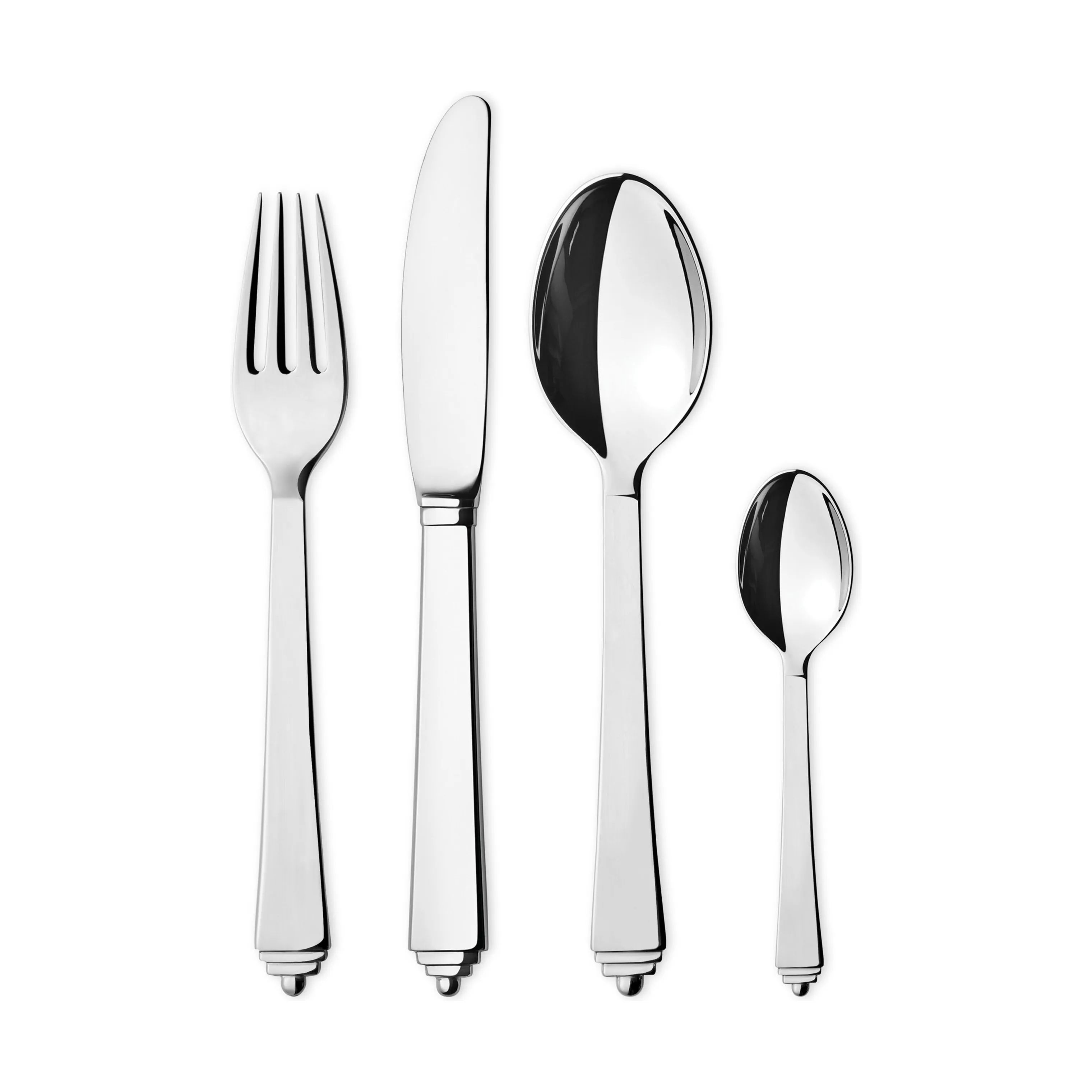 Georg Jensen Bestiksæt Pyramide Bestiksæt - 24 dele i 24 stk., 1