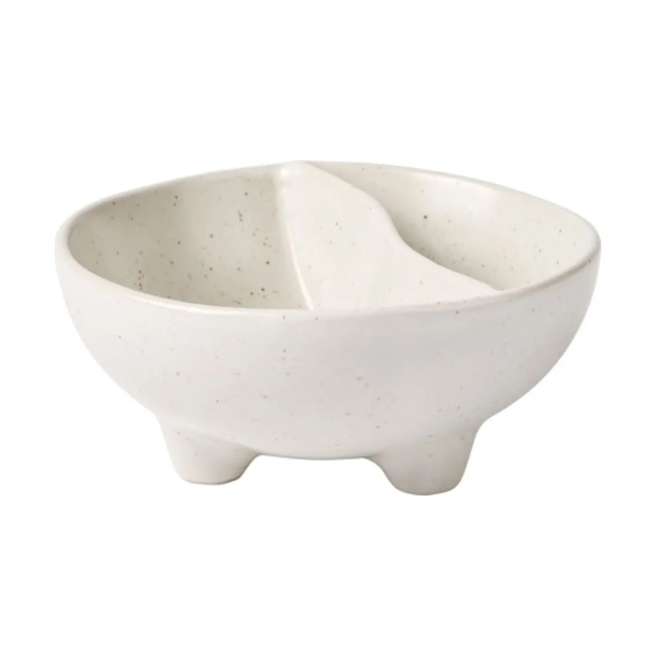 Broste Copenhagen Serveringsskåle Nordic Vanilla Olivenskål i Cream, 1
