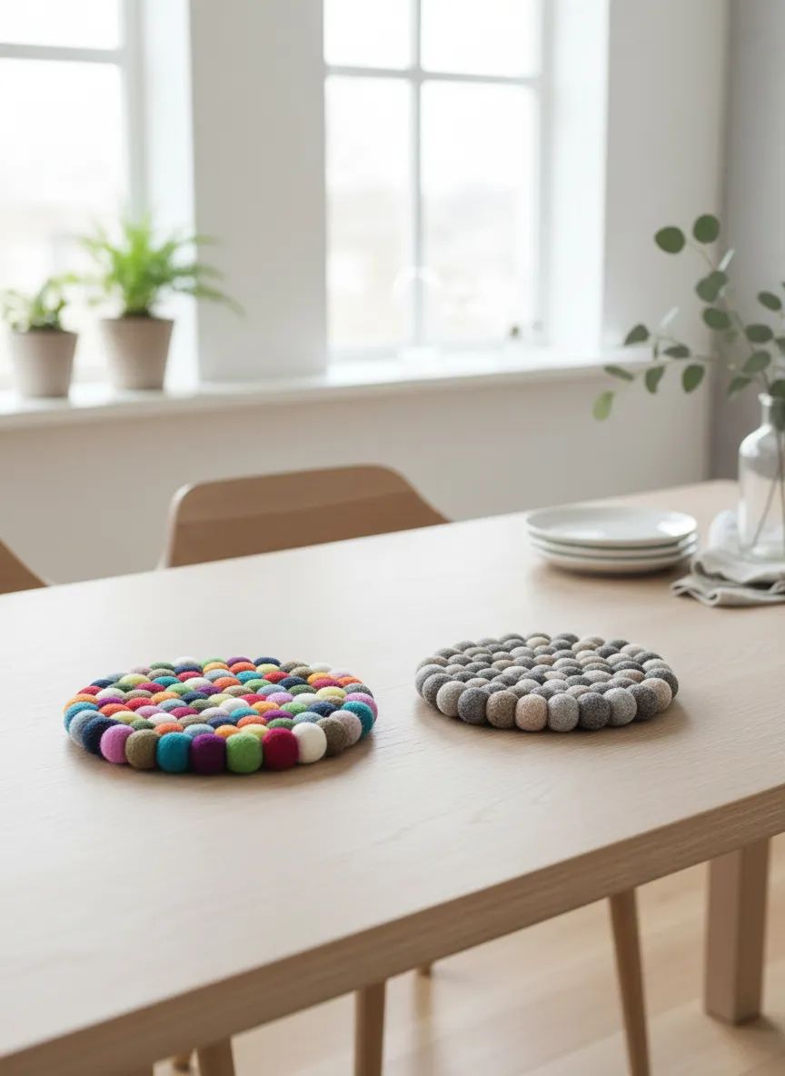 Cook & Baker Bordskånere Bordskåner i Multifarvet, 20 cm, 2