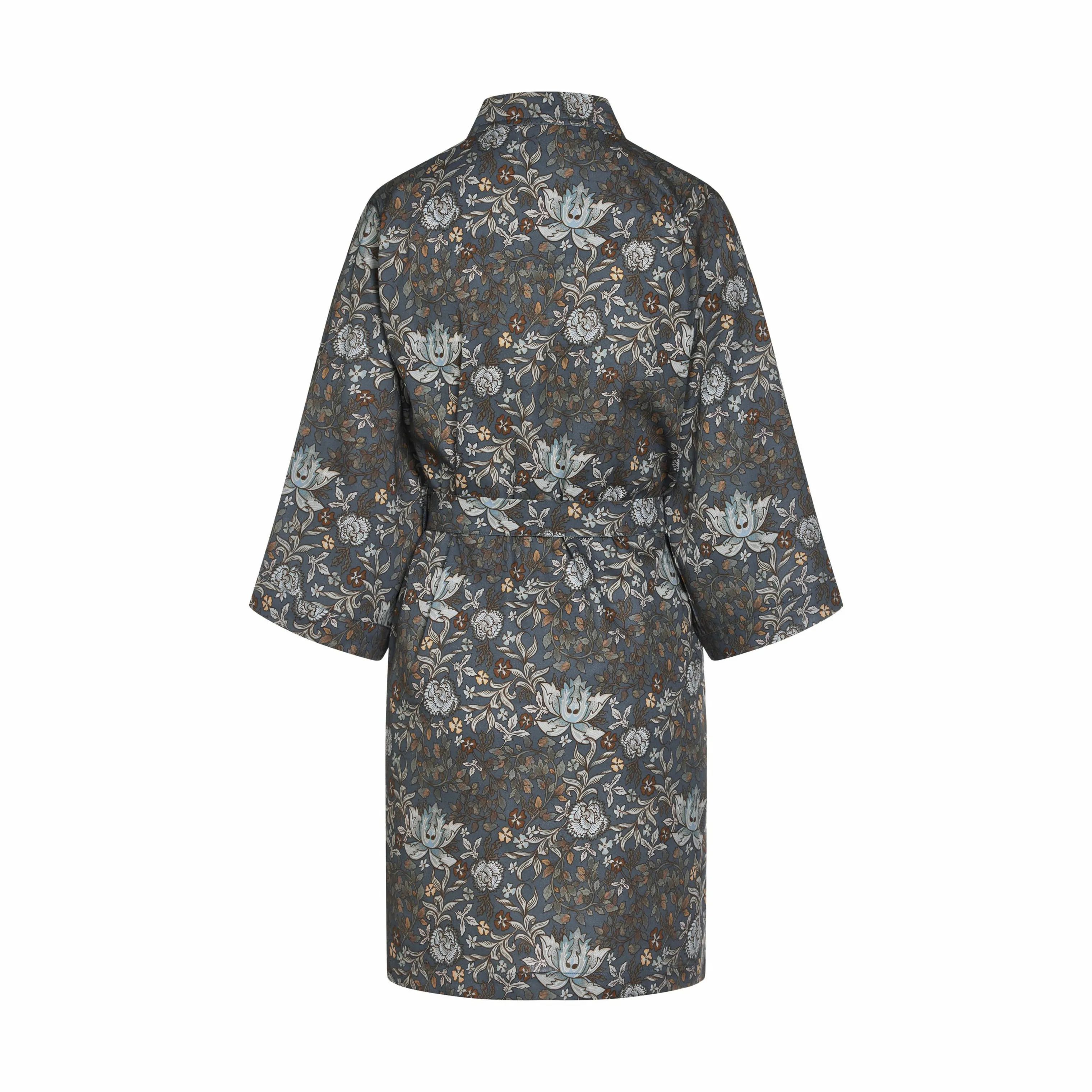 Essenza Morgenkåber Sarai Ophelia Kimono i Nightblue, Str. XL, 4