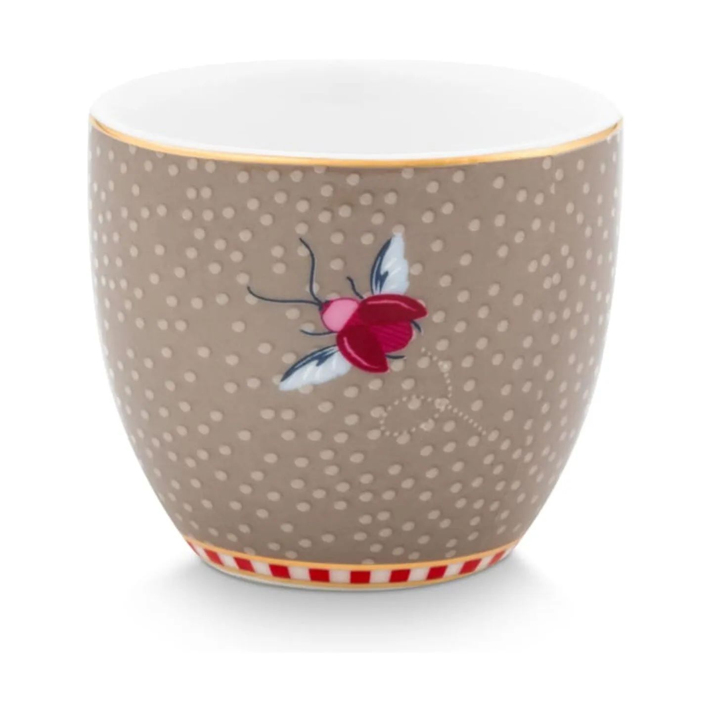 PIP Studio Æggebægere Blooming Tales Æggebæger i Khaki, 3