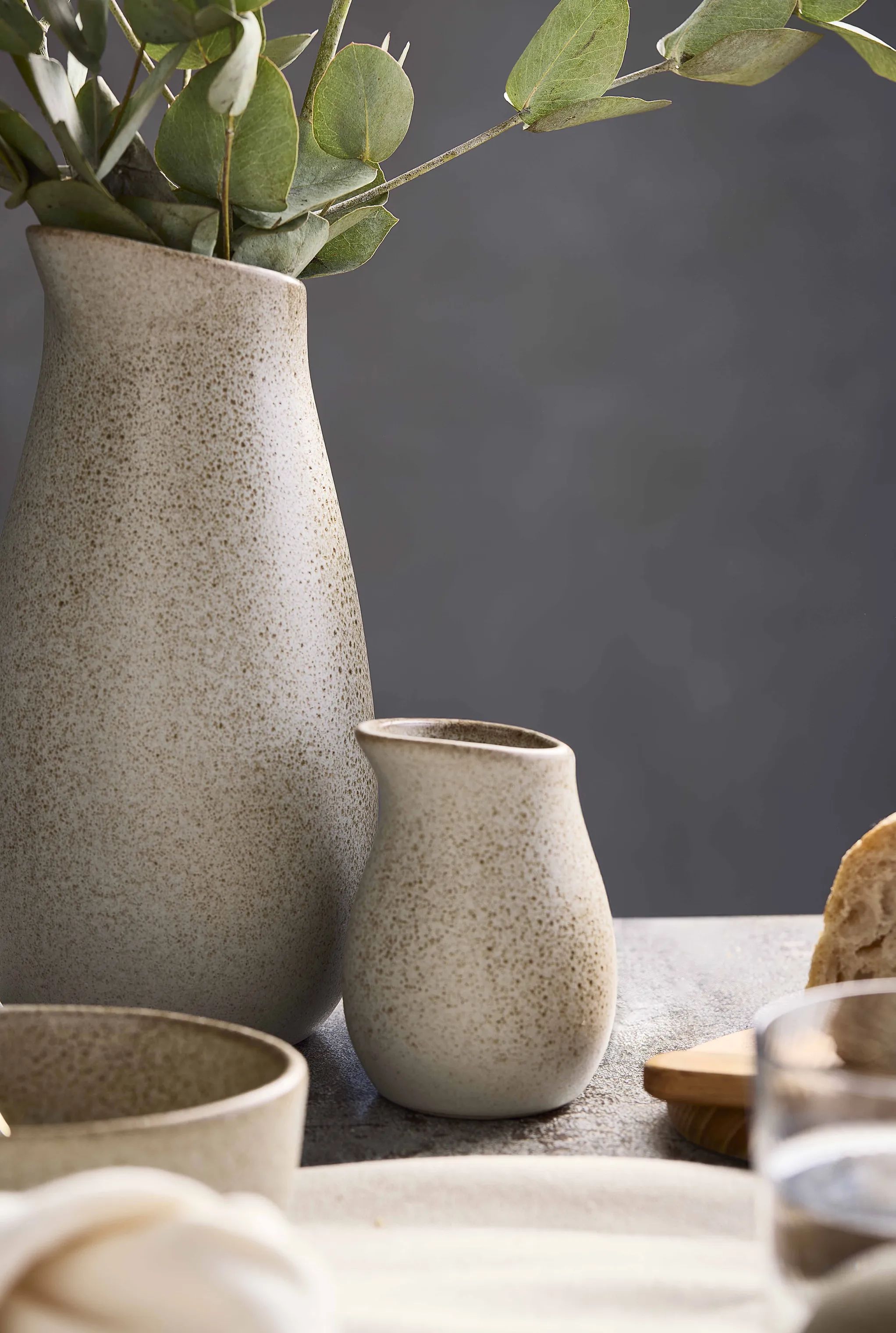 RAW by Aida Mælke- og flødekander Flødekande i Sandy Beige, 3