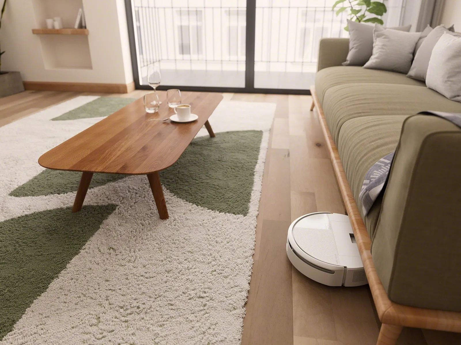 iRobot Robotstøvsugere Roomba Combo 205 AutoCompact Robotstøvsuger i Hvid, 2