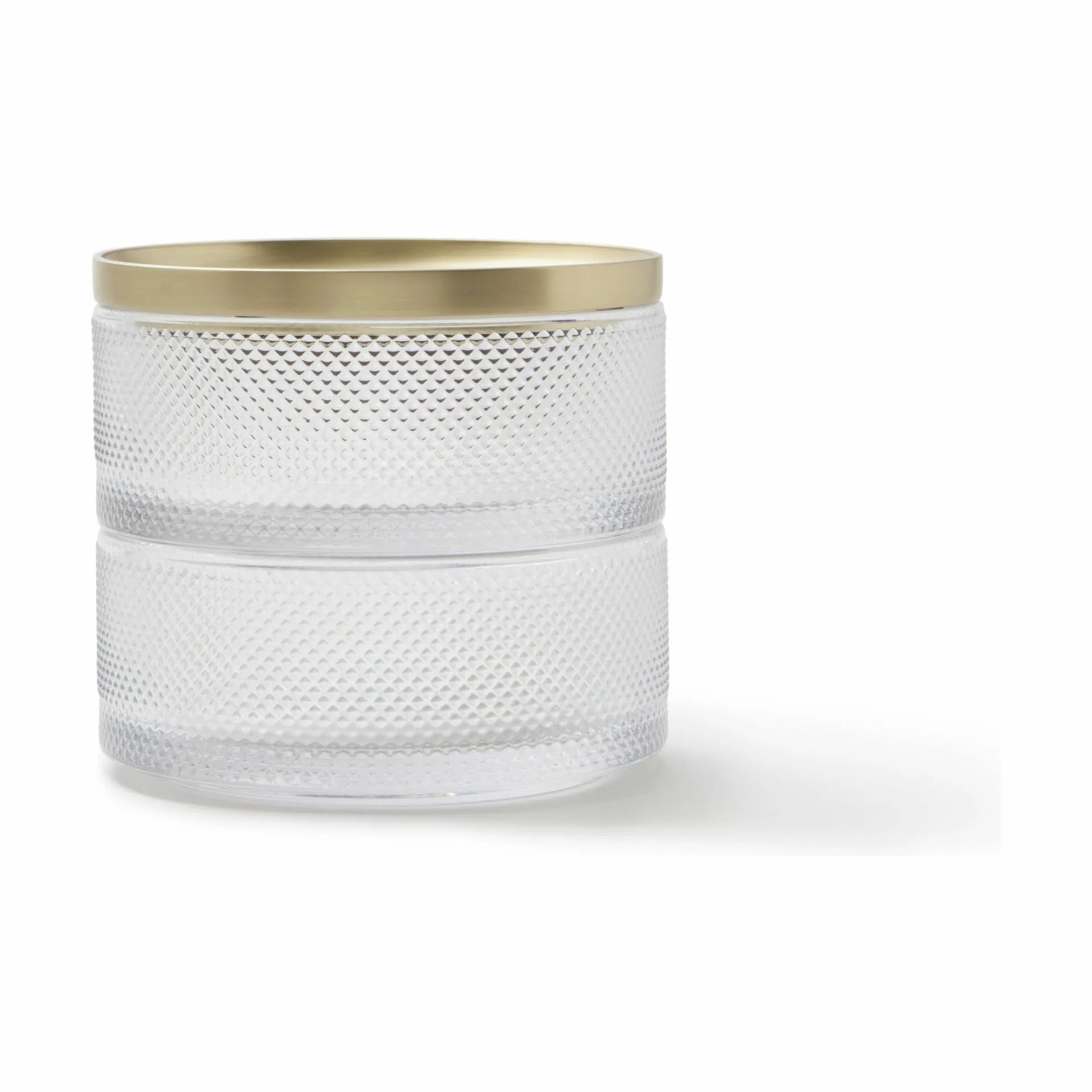 Umbra Småopbevaring Tesora Opbevaring i glass/brass, 1