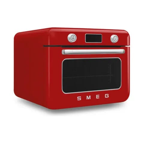 Smeg Miniovne 50's Style Kombiovn COF01RDEU i Rød, 2