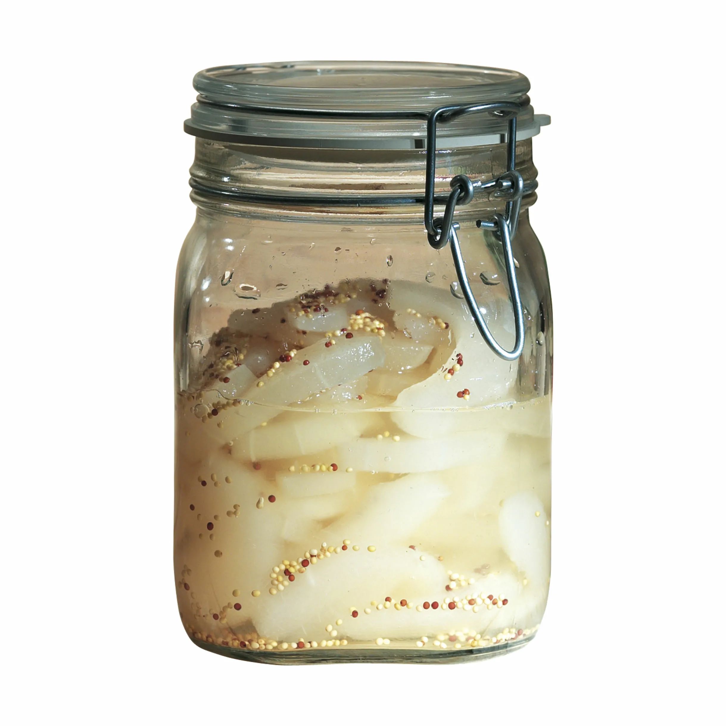 Bormioli Rocco Patentglas Henkogningsglas i Klar, 2 L, 3