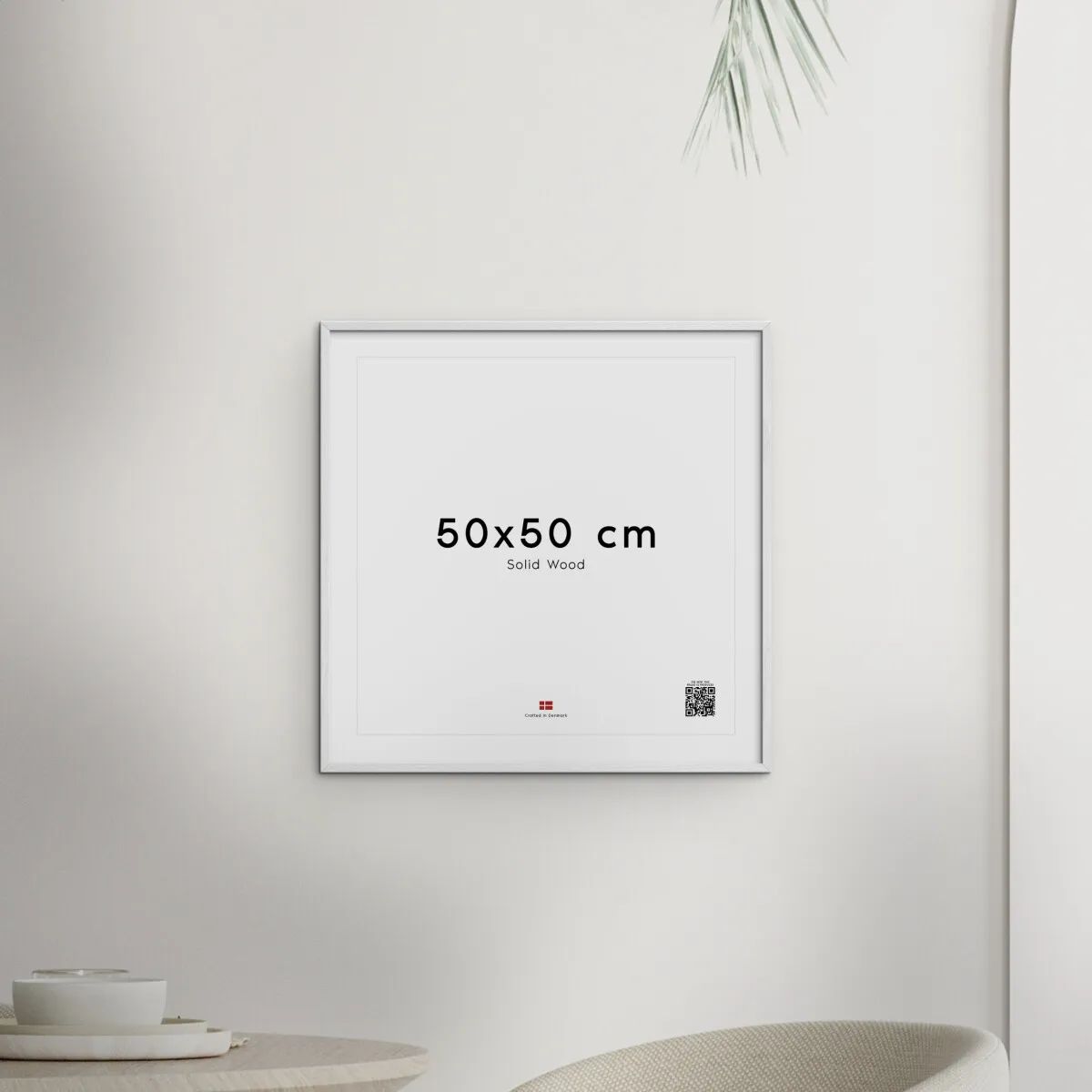 Poster&Frame Billedrammer Billedramme i Hvid, B50 x L50 cm, 2