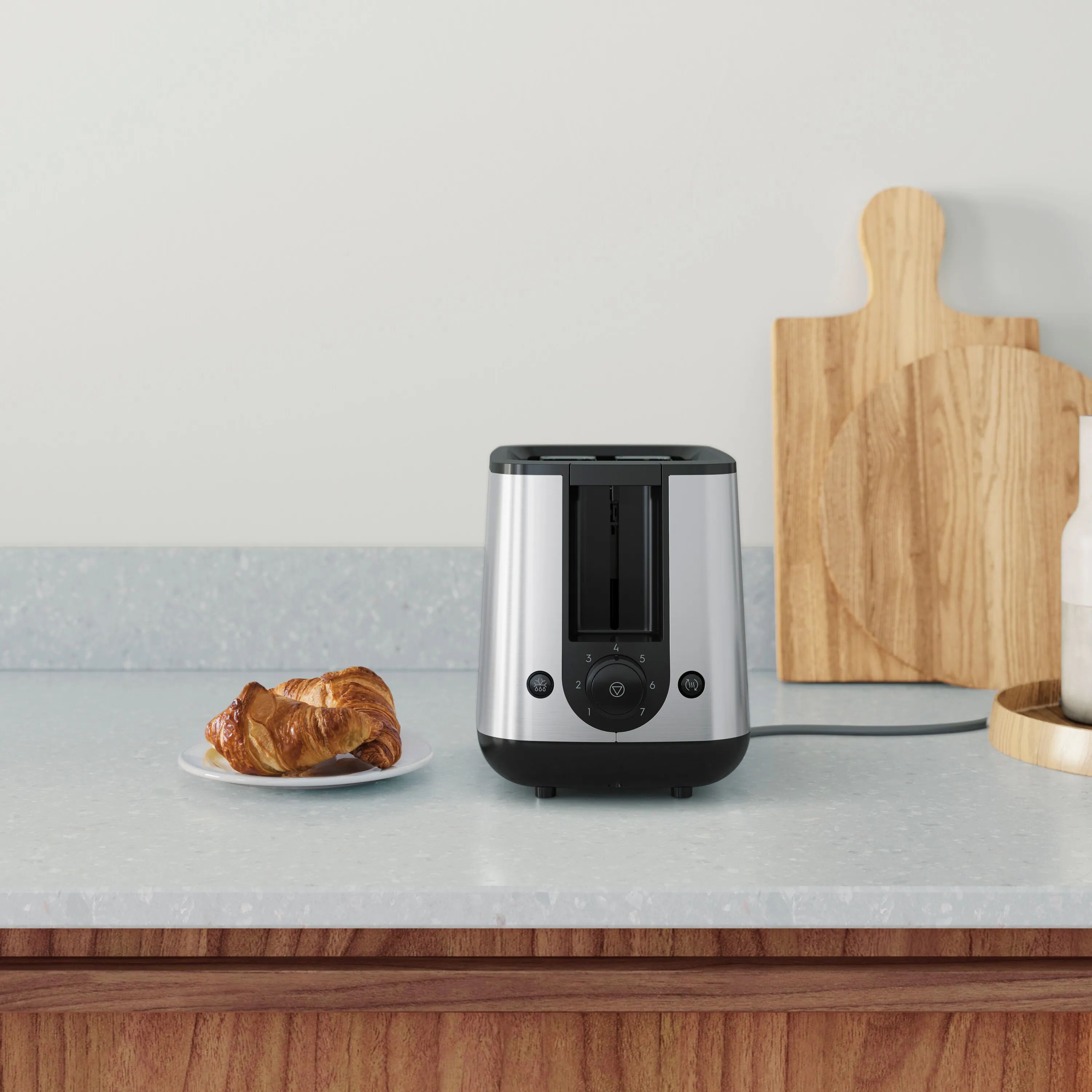 Electrolux Brødristere Create 3 Brødrister i Stål, 3