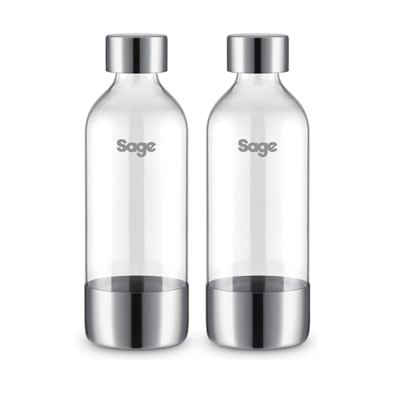 Sage Flasker til sodavandsmaskine Flaske til Sodamaker - 2 stk i 1 L, 1