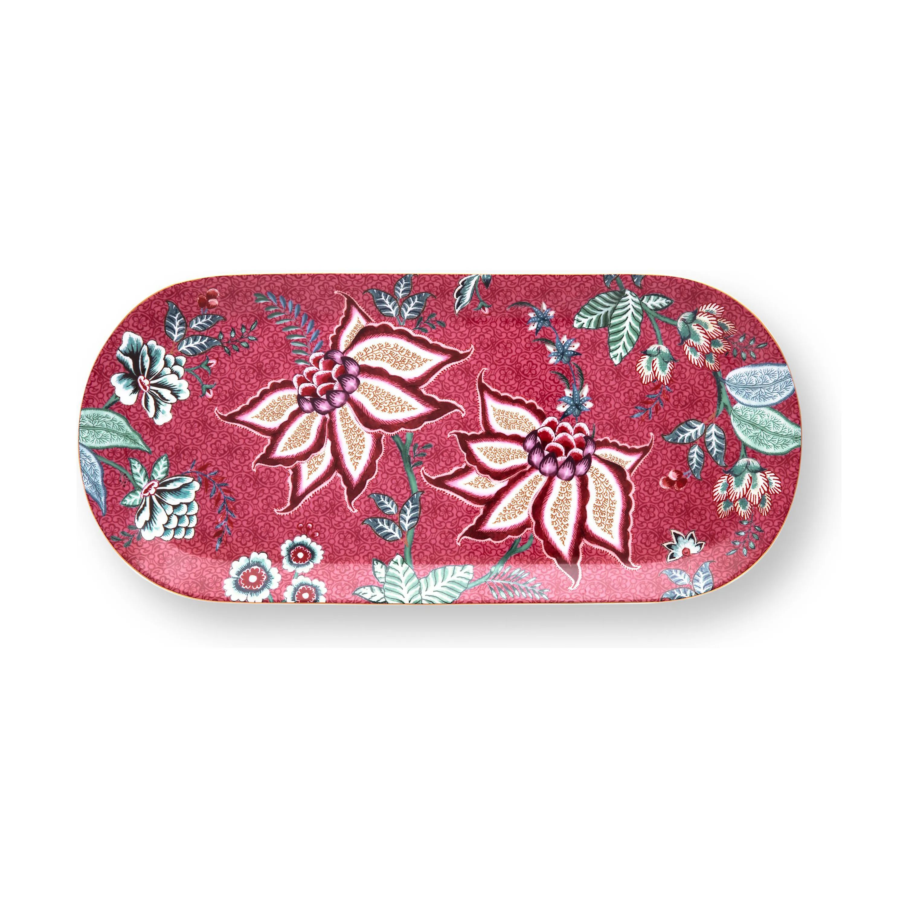 PIP Studio Bakker FLOWER FESTIVAL Kagebakke i Flower fetival/pink, 1