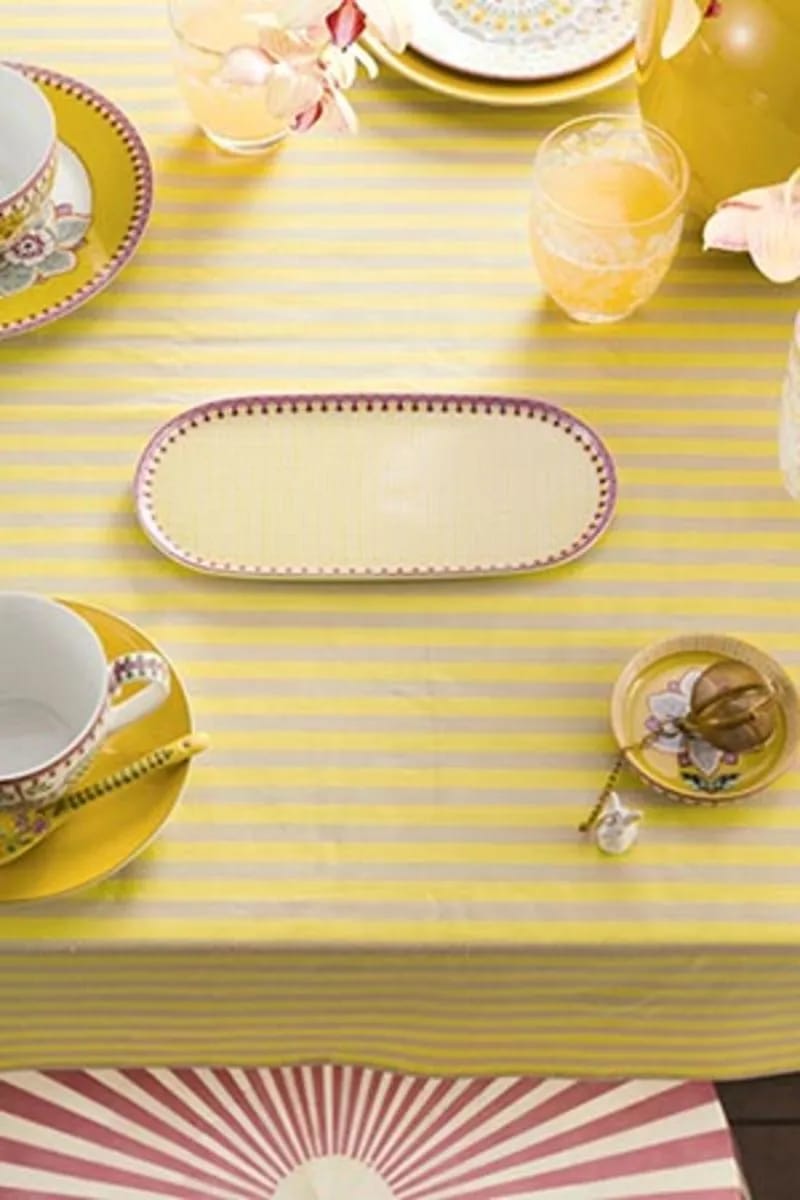 PIP Studio Serveringsfade Lily & Lotus fad i Yellow, 2