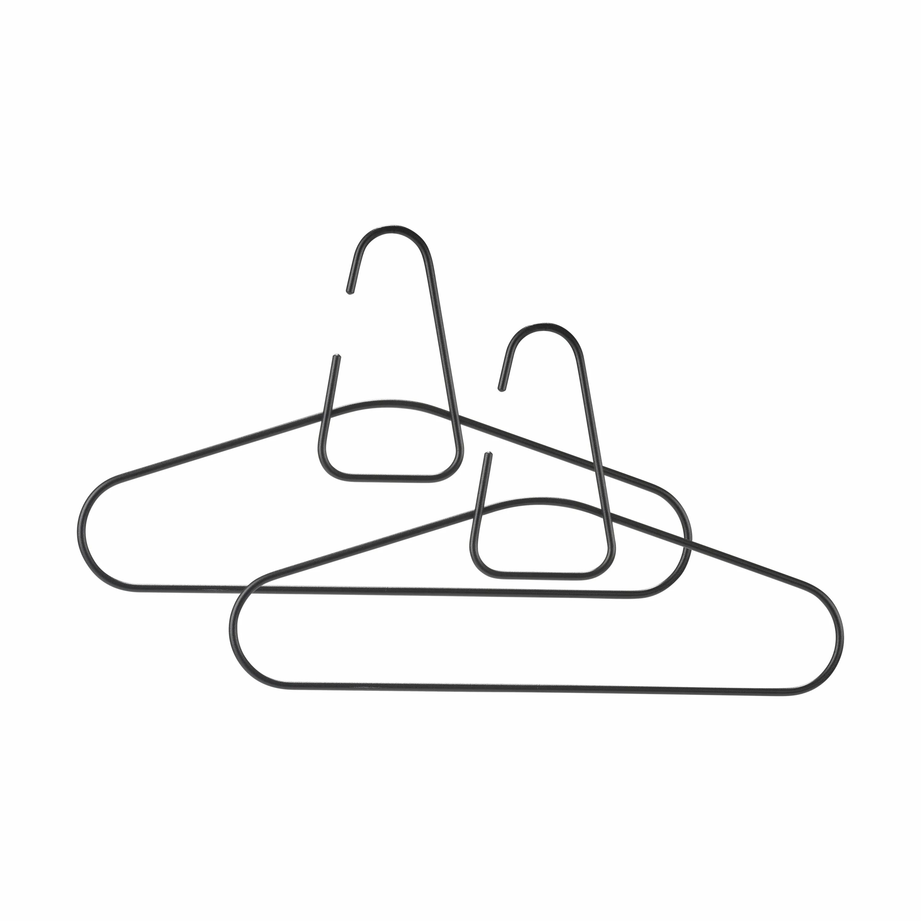 Zone Knager A-collection A-Hanger Bøjle i Black, 40,6 cm, 2