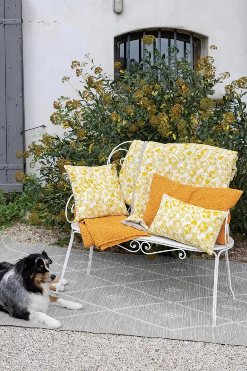 Vivaraise Plaider Tana Plaid i Orange, 2