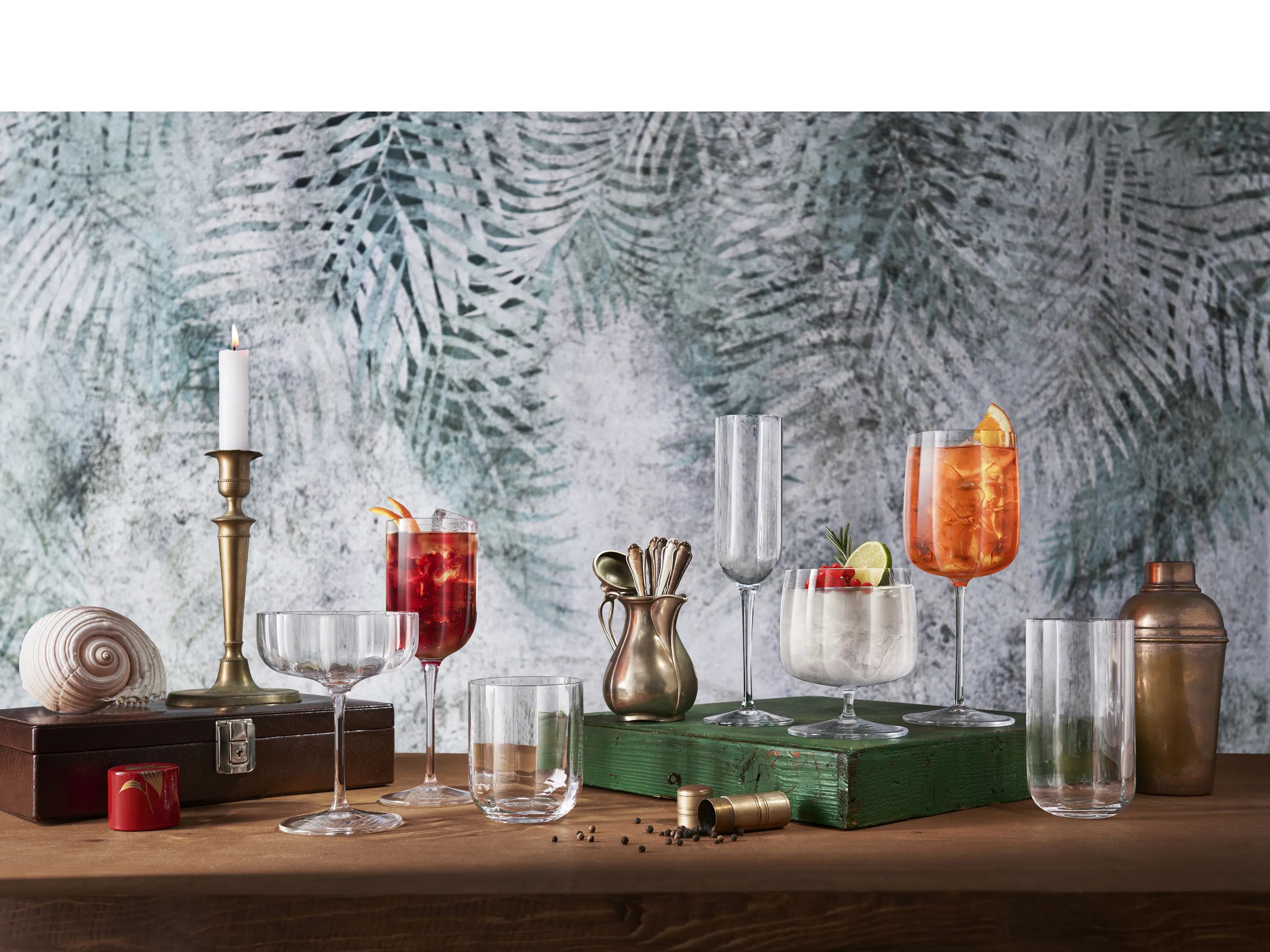 Luigi Bormioli Rom- og spiritusglas Jazz Romglas - 4 stk. i Transparent, 2