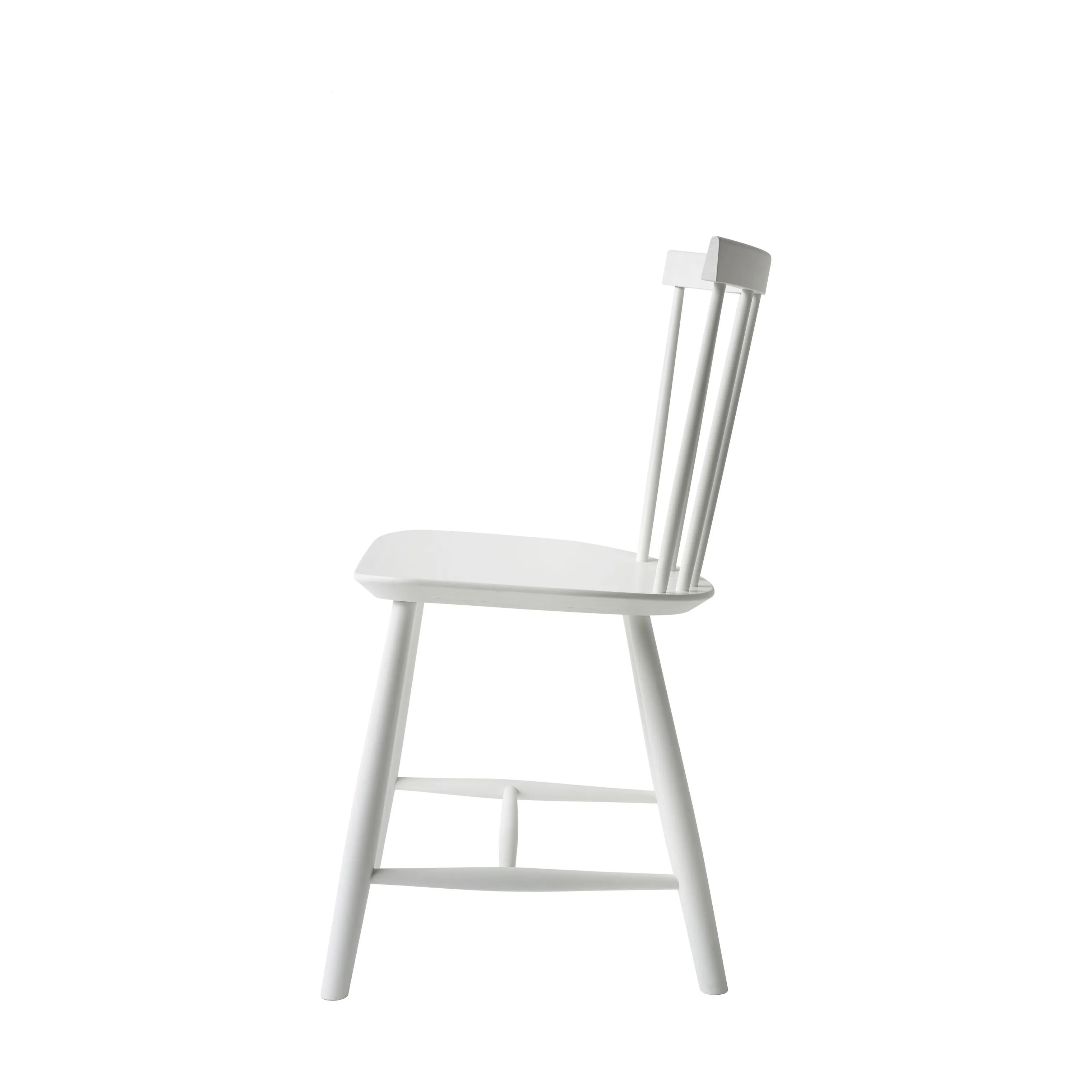 FDB Møbler Spisebordsstole J46 Spisebordsstol i Pure White (RAL 9010), 4