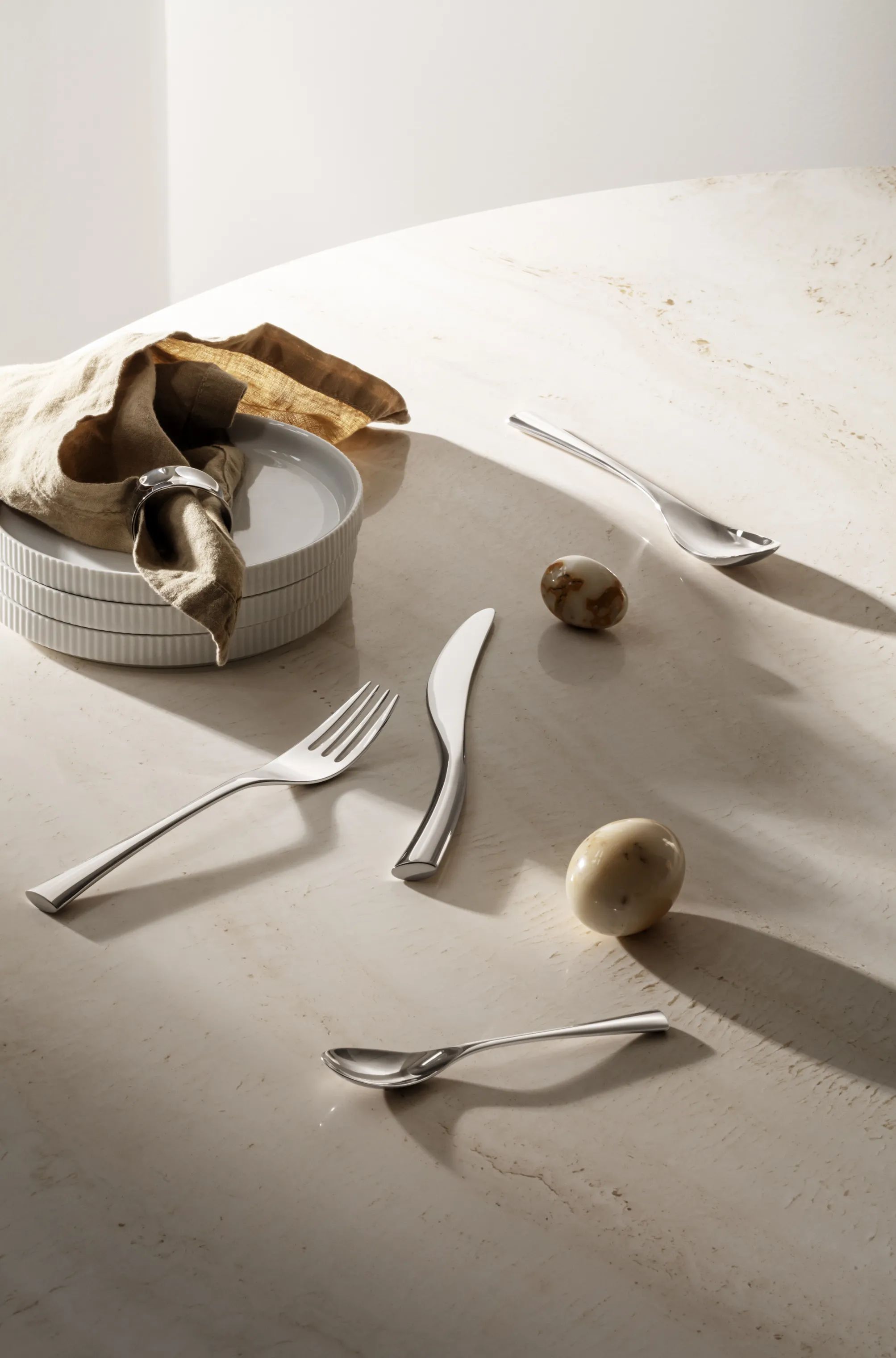 Georg Jensen Bestiksæt Cobra Bestiksæt - 4 stk. i Sølvfarvet, 3