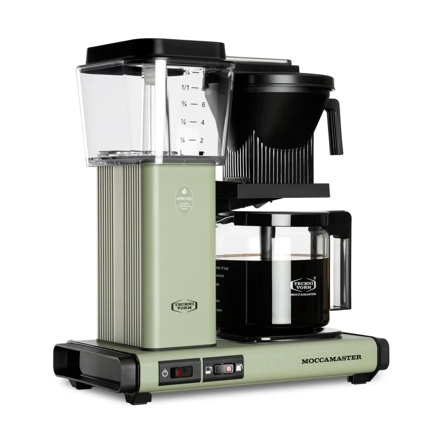 Moccamaster Kaffemaskiner Optio Kaffemaskine i Eucalyptus, 6