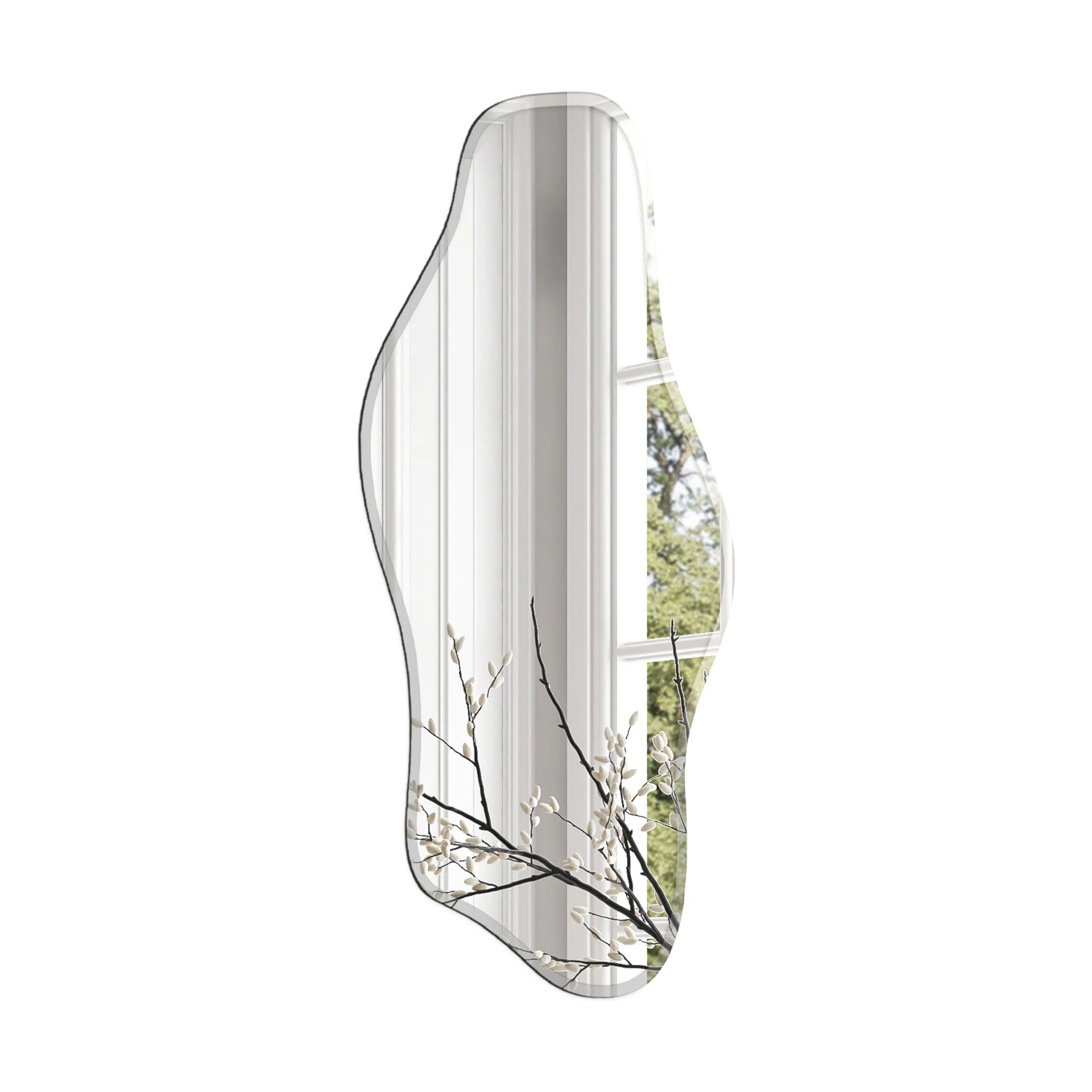 Incado Spejle Wave Spejl i H80 x B40 cm, 1