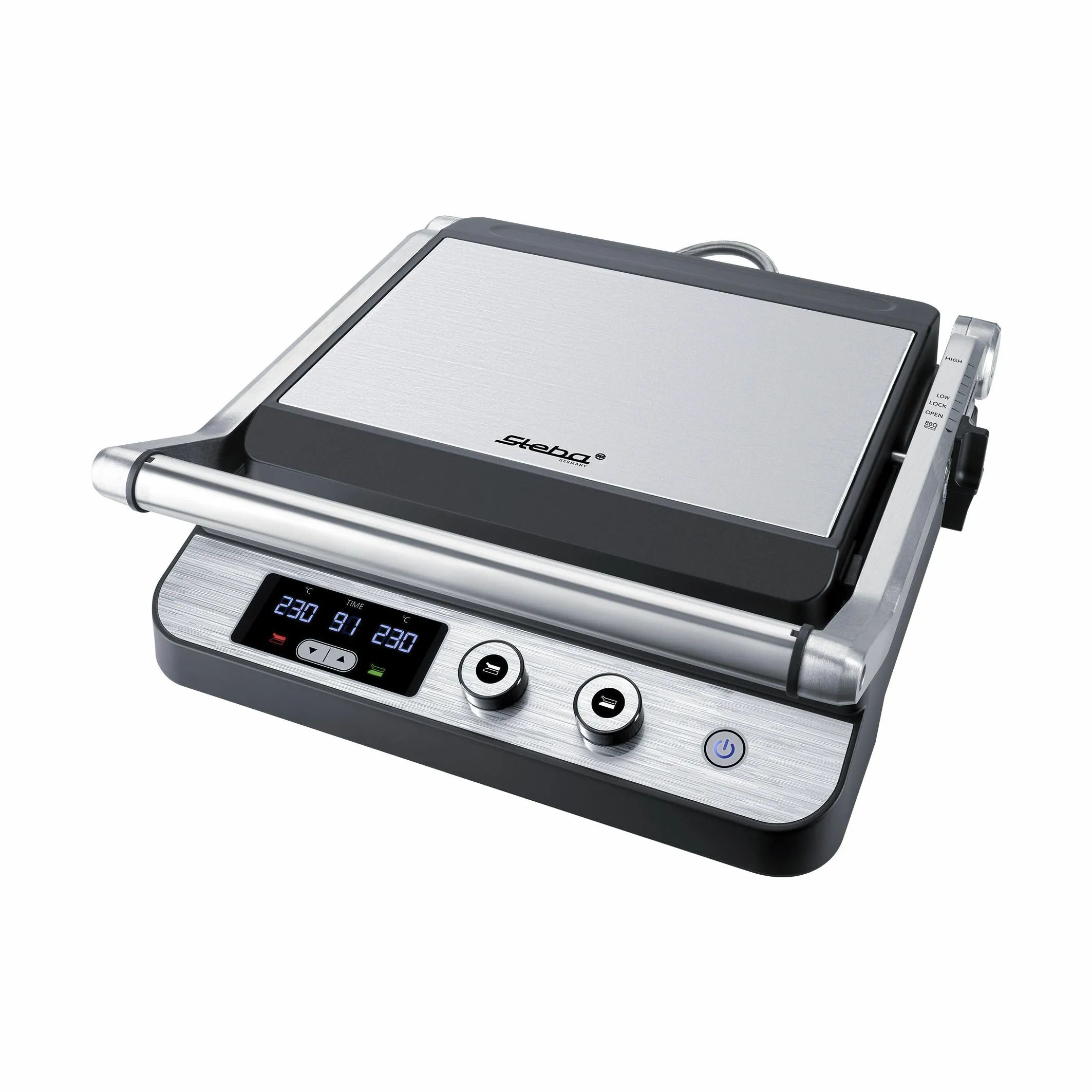 Steba Bordgrill Low Fat Grill FG 120 i Stål, 1