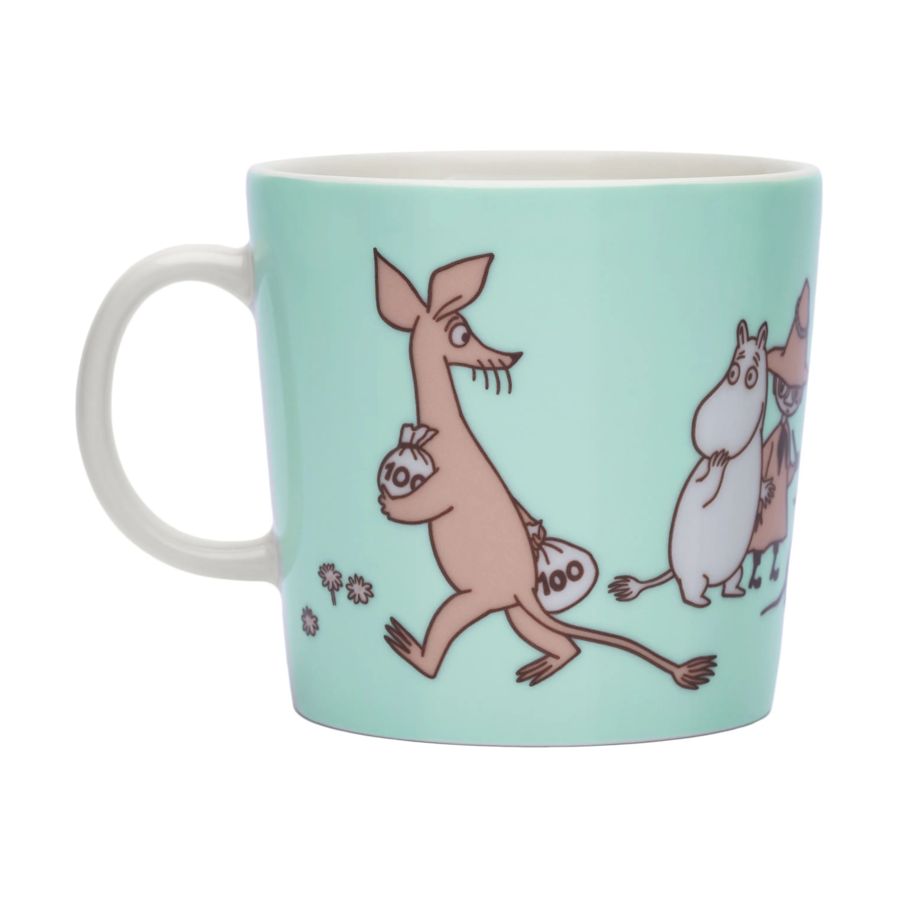 Moomin Arabia Krus og kopper med hank ABC Krus - P i P, 2