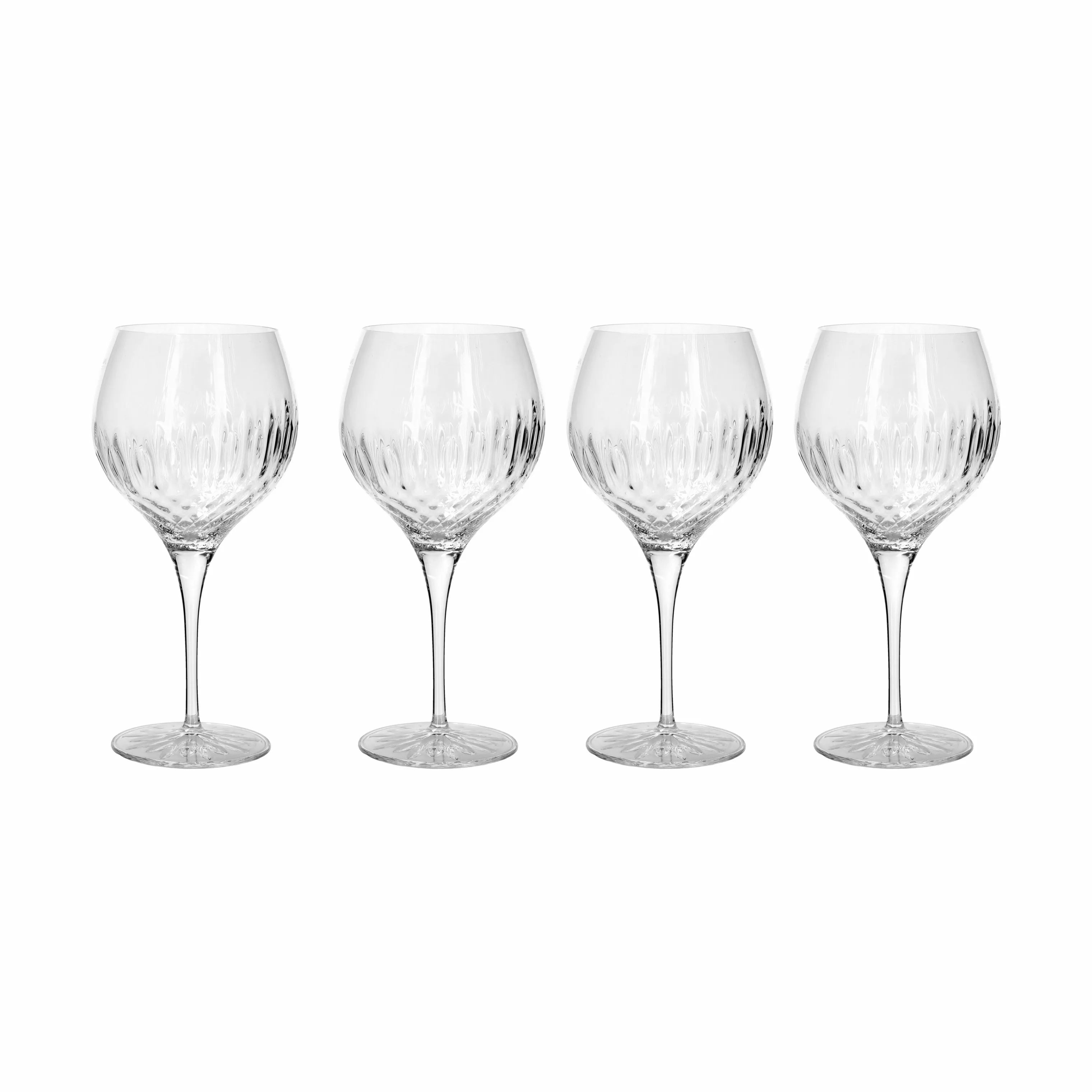 Luigi Bormioli Ginglas Diamante Spansk Gin og Tonic Glas - 4 stk. i klar, 65 cl, 1