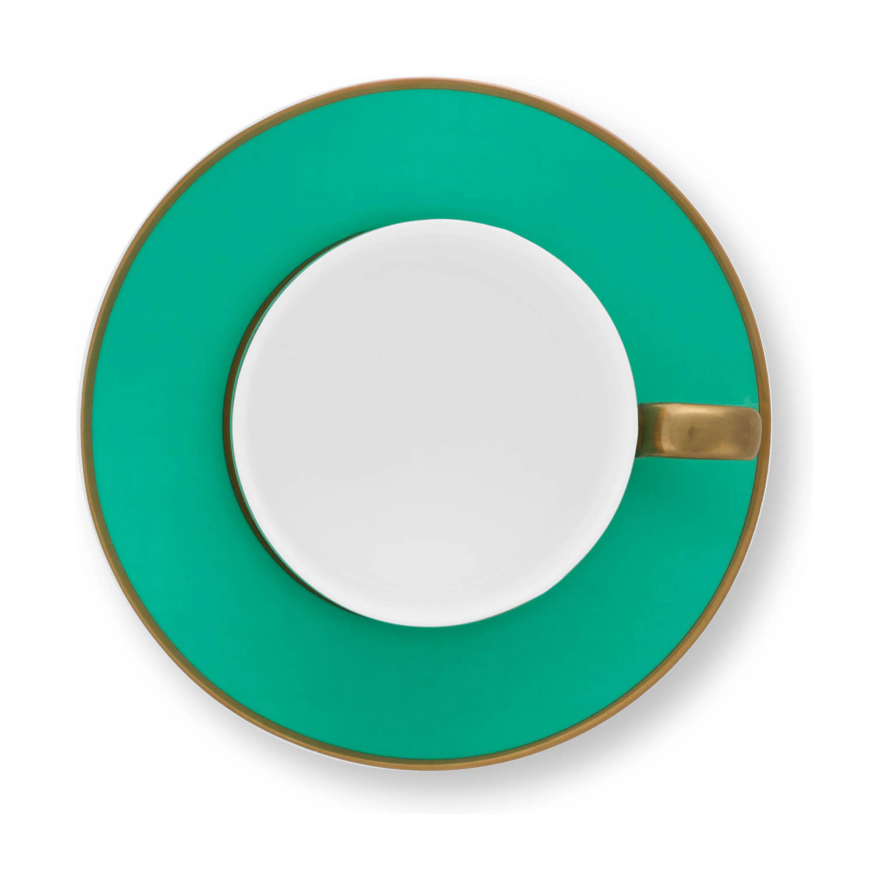 PIP Studio Krus og kopper med hank Pip Chique Kop m. underkop i Green, 5
