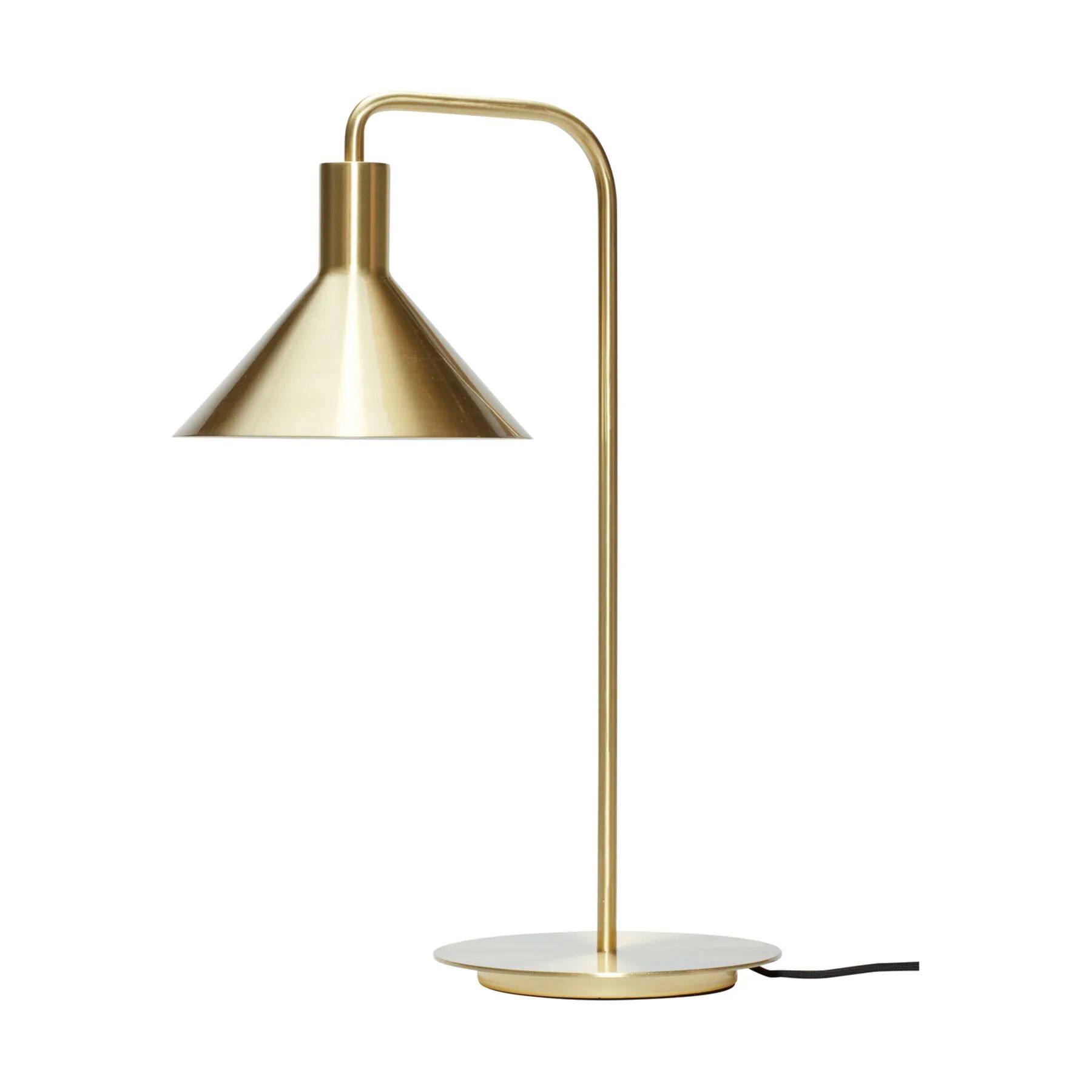 Hübsch Bordlamper Solo Bordlampe i Messingfarve, 1
