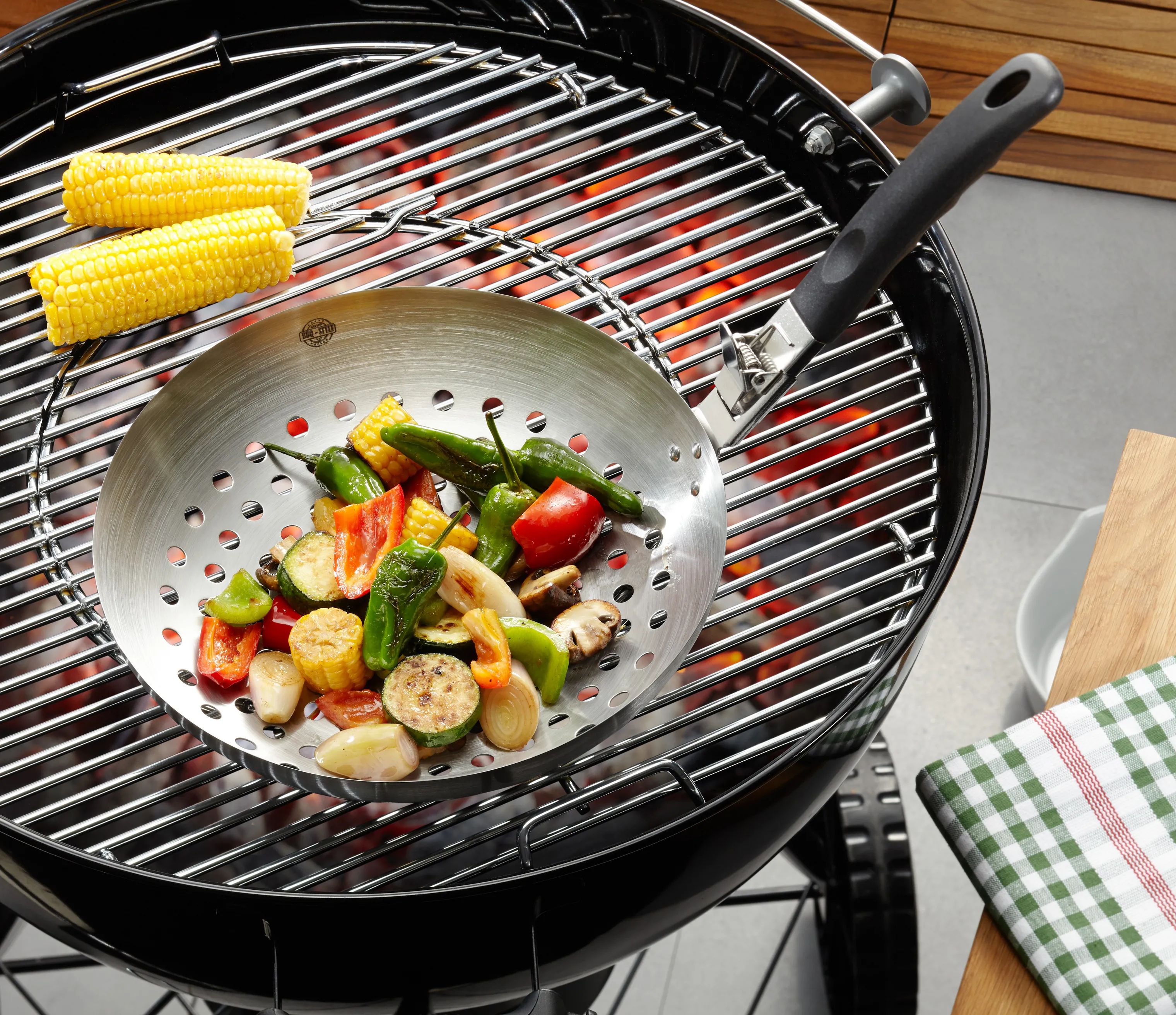 Gefu Grillredskaber Gefu Grill Wok i Stål/sort, 2