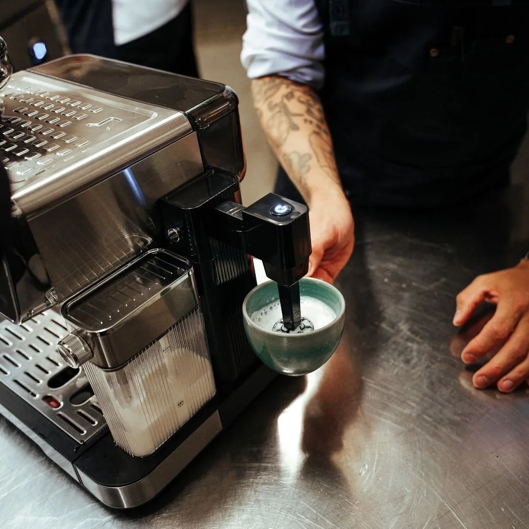Casper Sobczyk Espressomaskiner Espressomaskine i Stål/sort, 3
