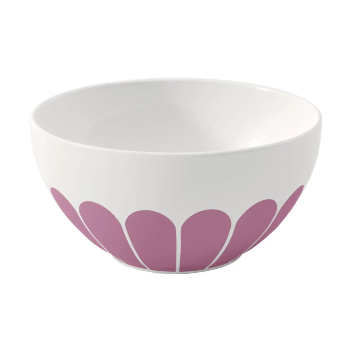 Villeroy & Boch Skåle Fleur Cassis Skål i Hvid/pink udenpå, 1