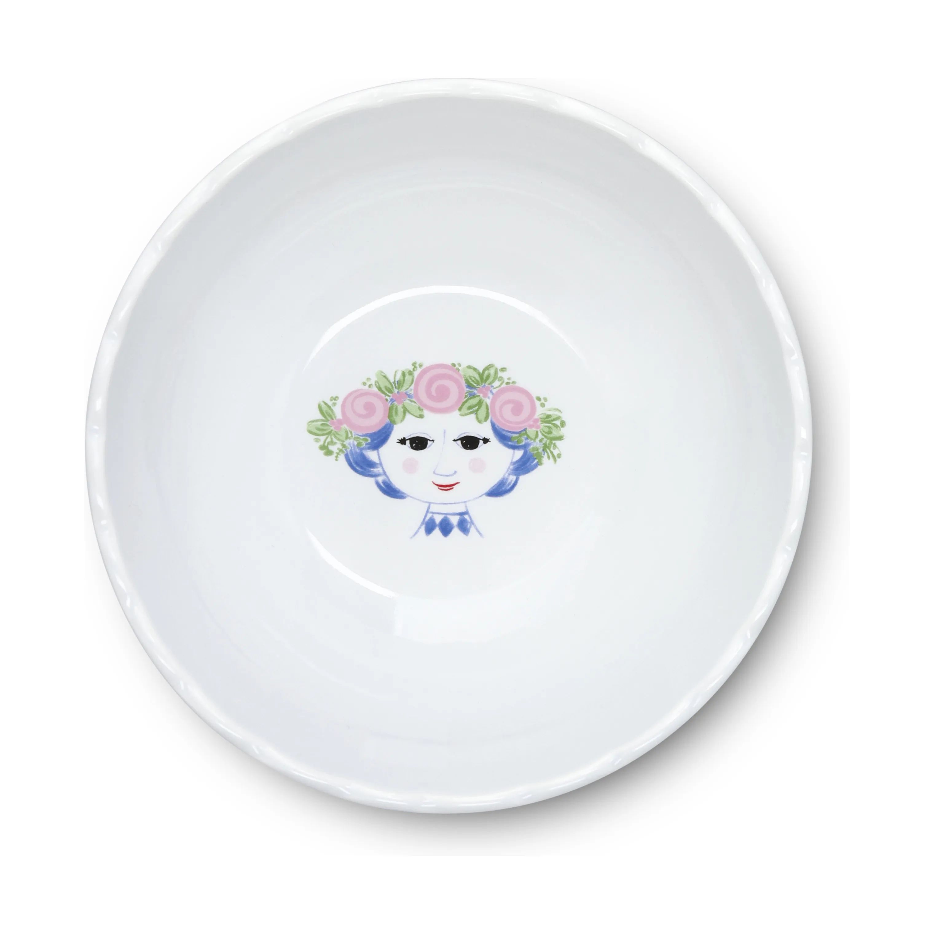 Bjørn Wiinblad Små og mellemstore skåle Dora Skål i Blå/Rosa, 4