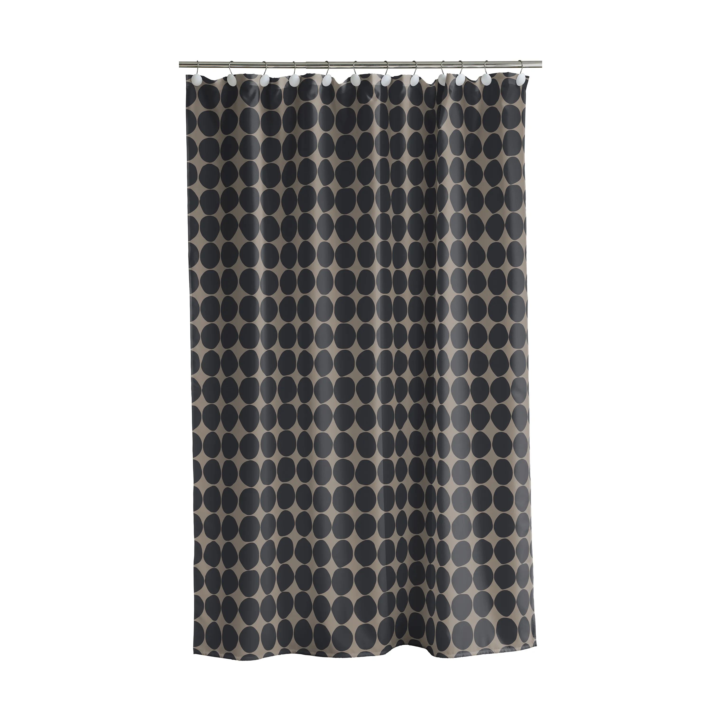 Södahl Badeforhæng Bubbles Badeforhæng i Taupe, B180 x L200 cm, 1