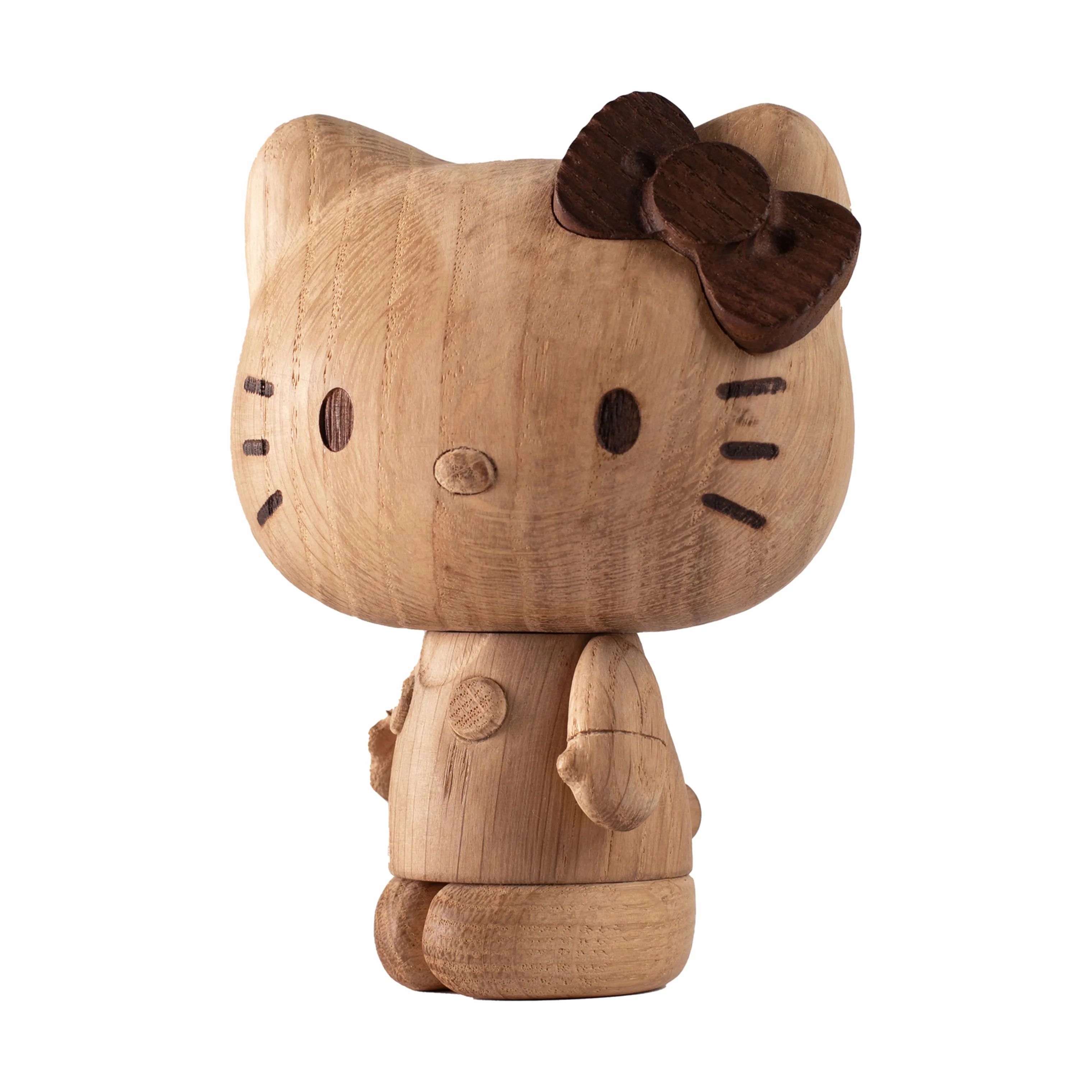 BOYHOOD Dyrefigurer Hello Kitty træfigur i Natur, 14 cm, 2